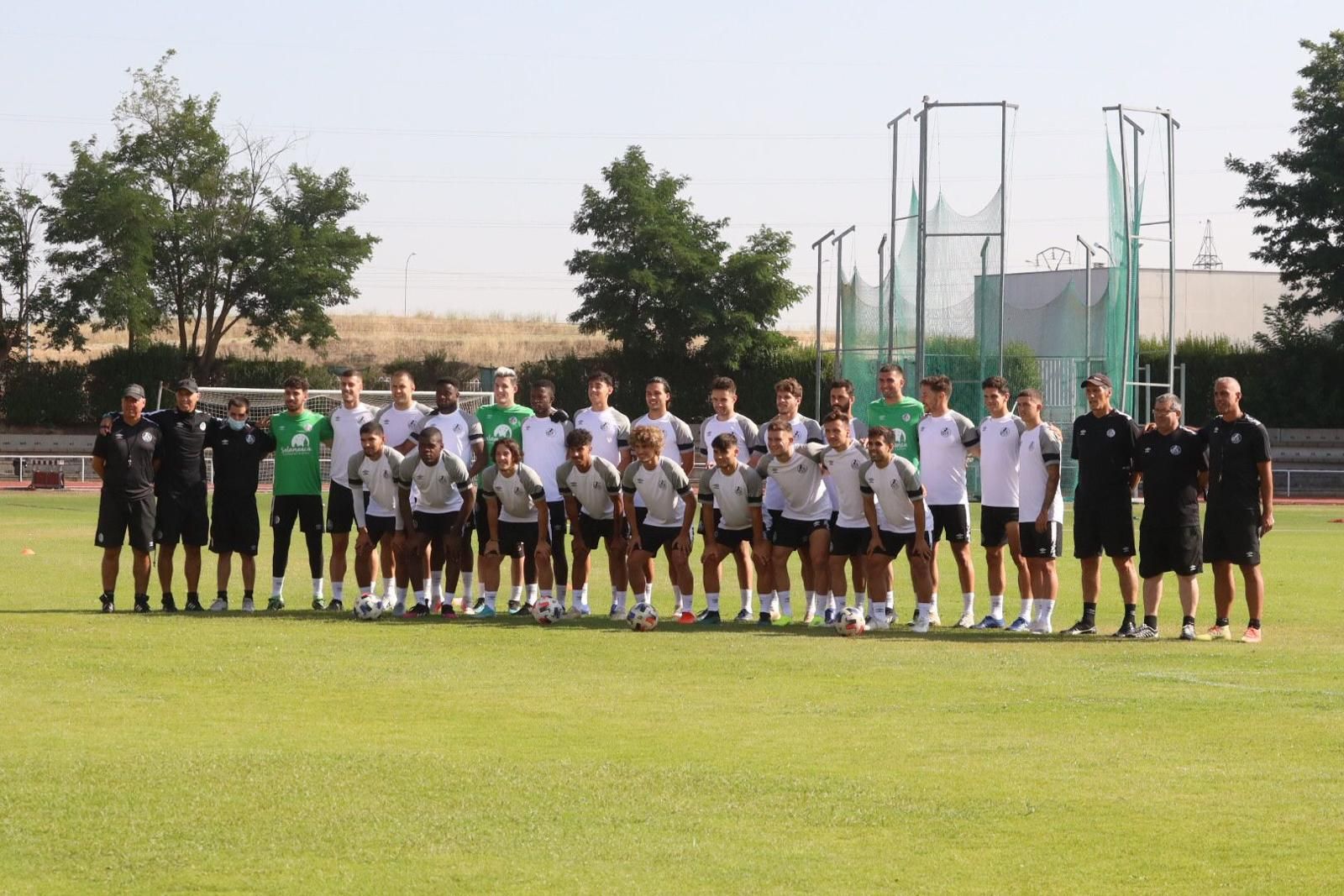 Inicio de los entrenamientos Salamanca CF UDS temporada 21/22