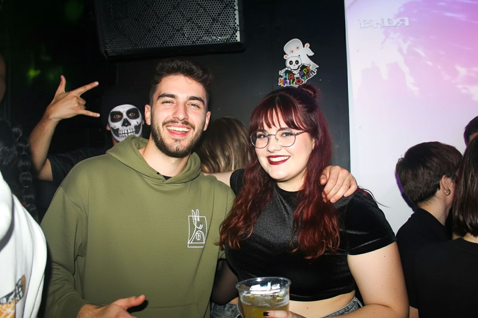 Salamanca de noche, viernes 31 de octubre