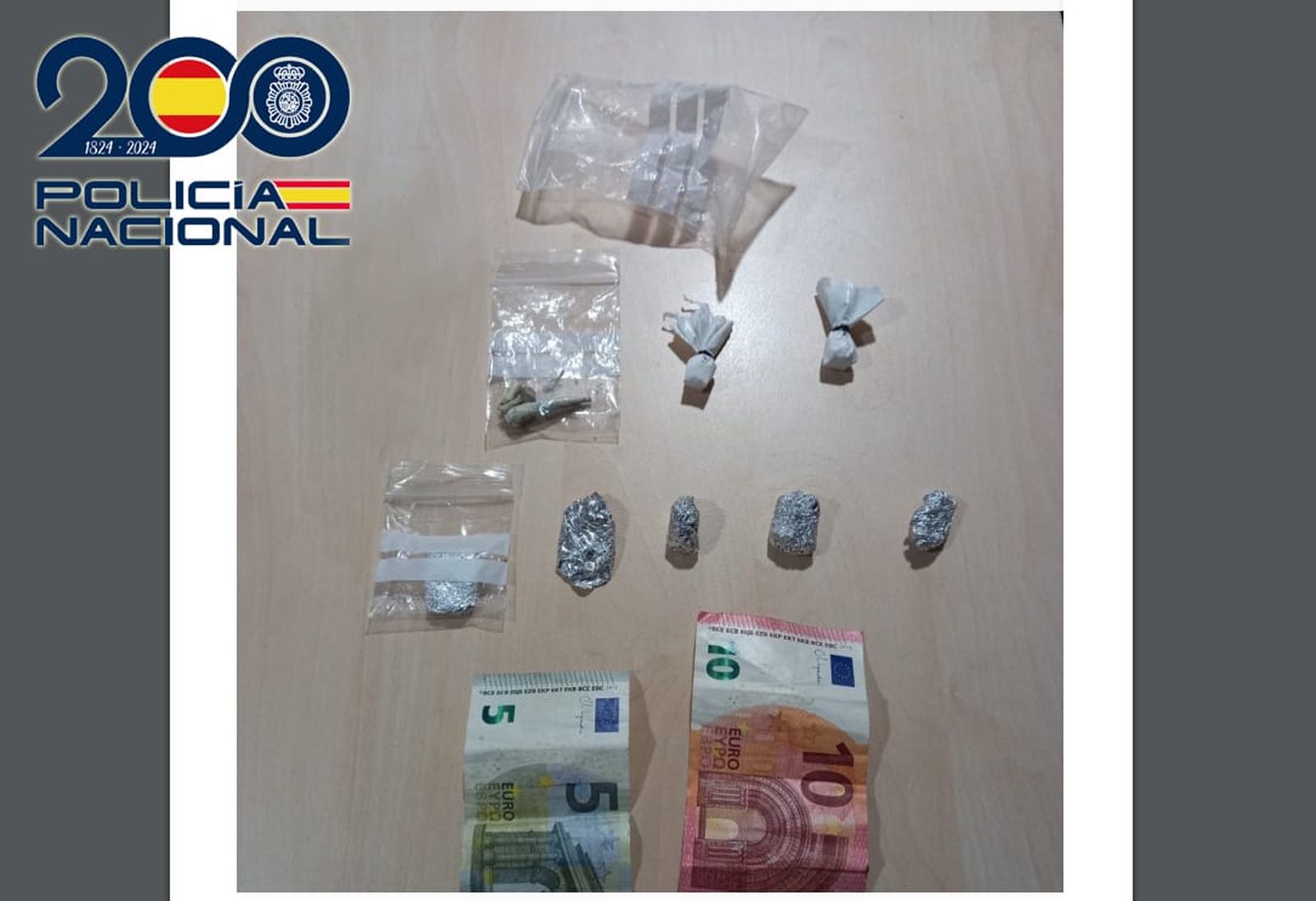 Detenido un joven de 23 años en Salamanca al ser sorprendido con droga oculta en los calcetines