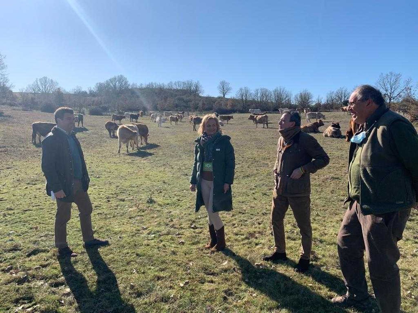 Visita de VOX a Aliste