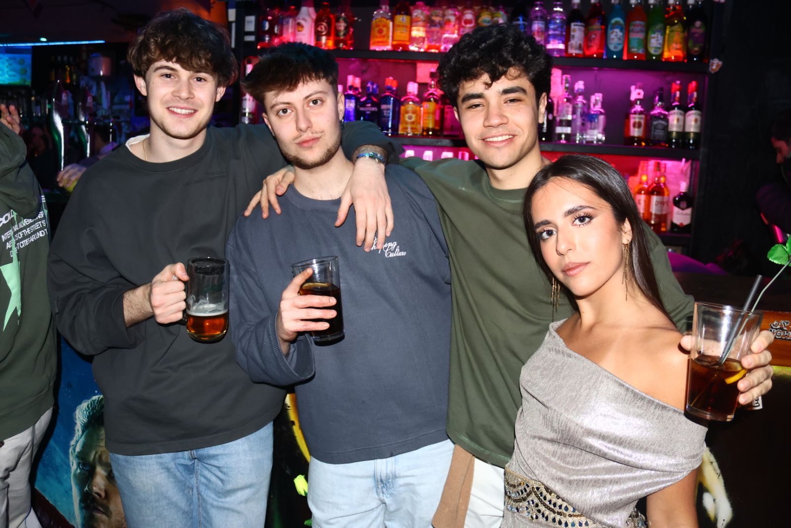 Salamanca de noche, viernes 20 de febrero