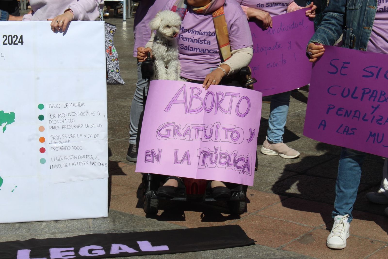 Día de Acción Global por el Derecho al Aborto Legal, Seguro y Accesible. Salamanca, 2024