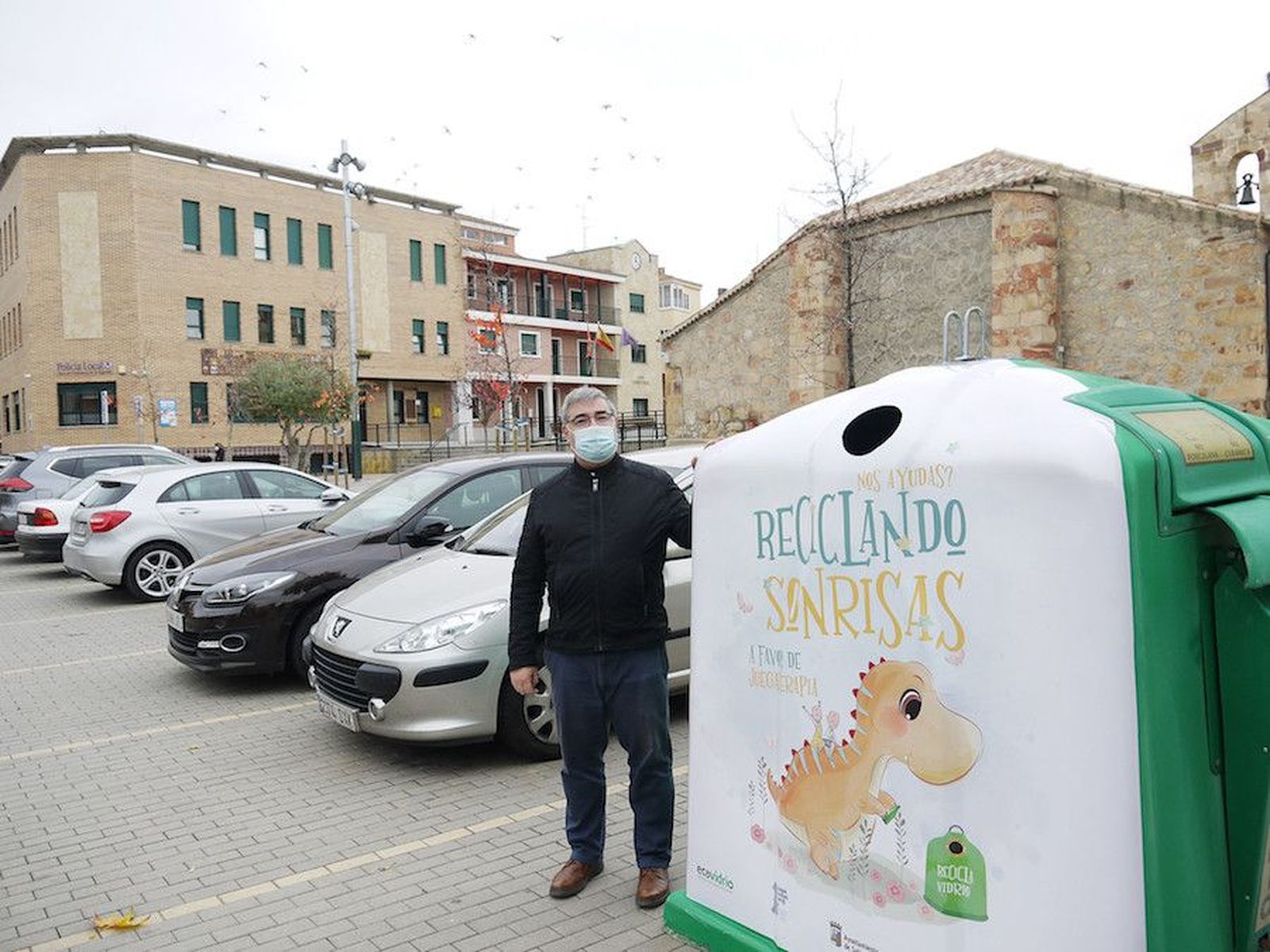 Campaña solidaria Ecovidrio en Carbajosa 1