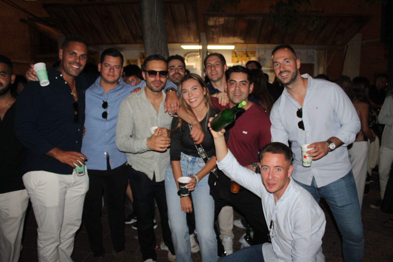 Ambiente en la Feria de Día en la tarde de este sábado