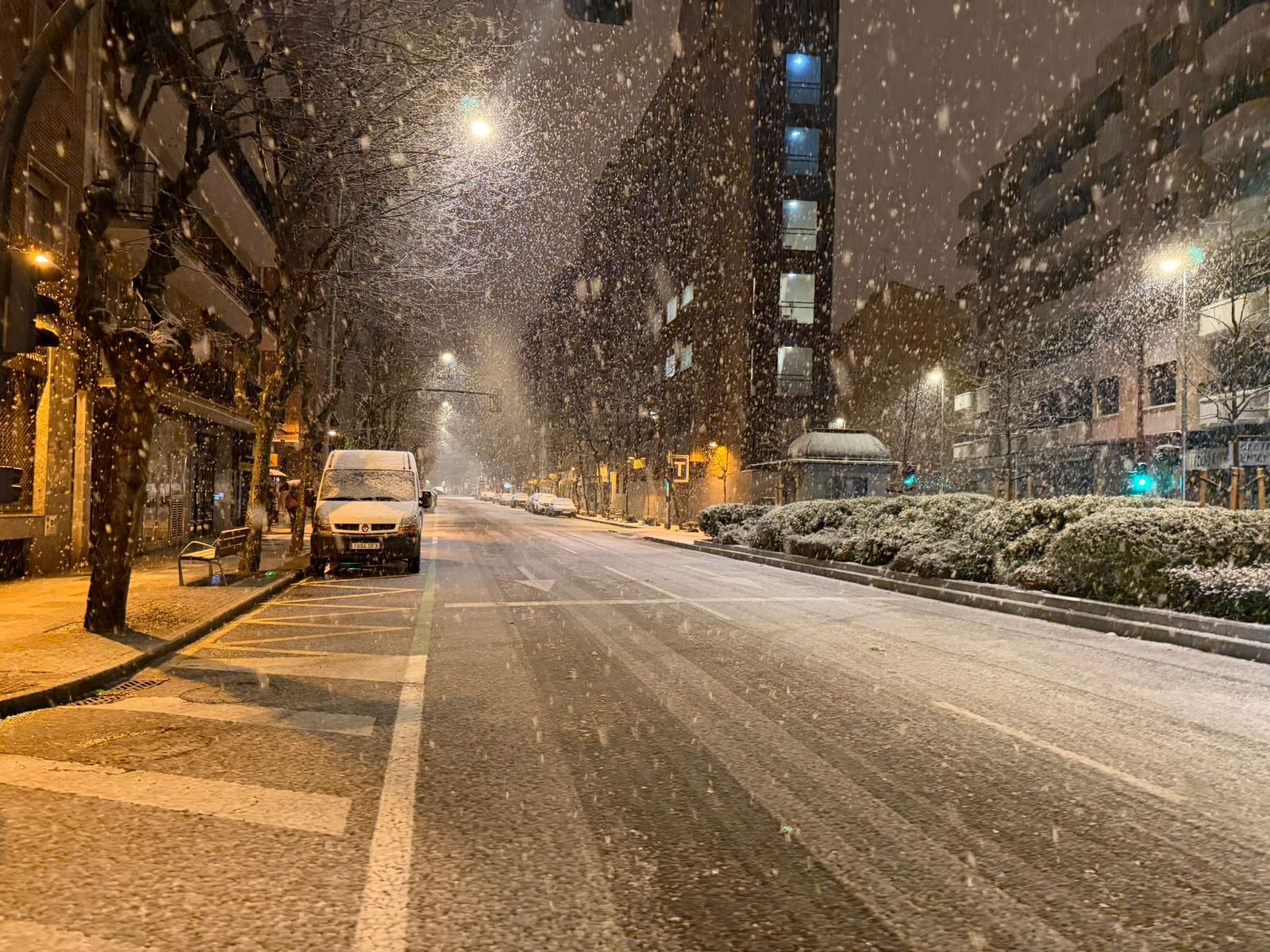 Nevada en Salamanca 28 de enero 2026