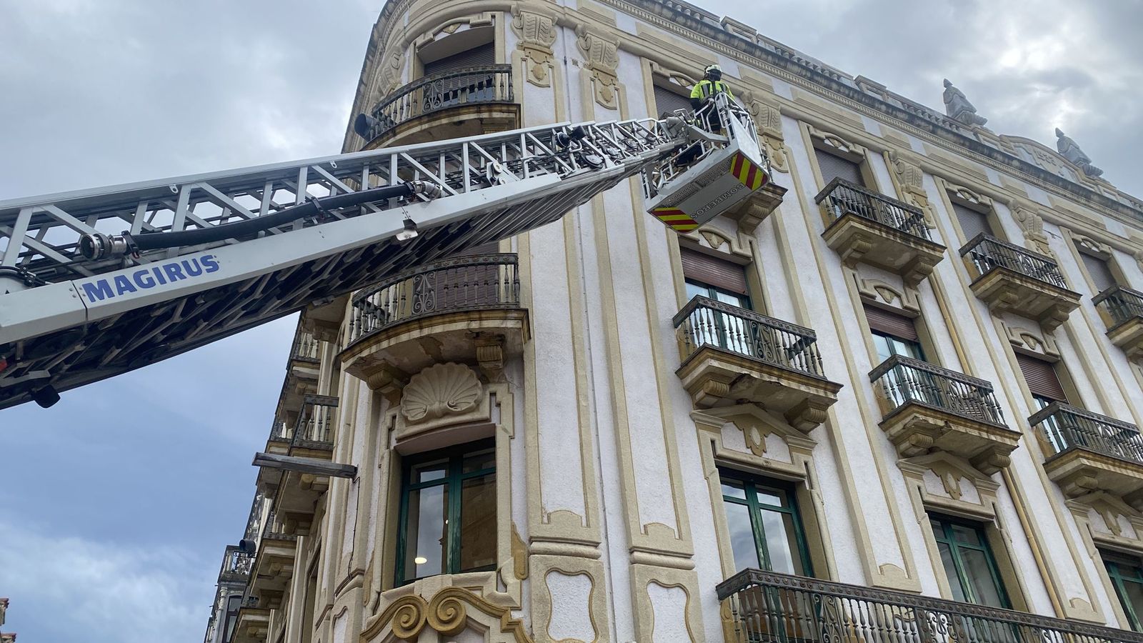 Los bomberos de Zamora en Santa Clara este jueves