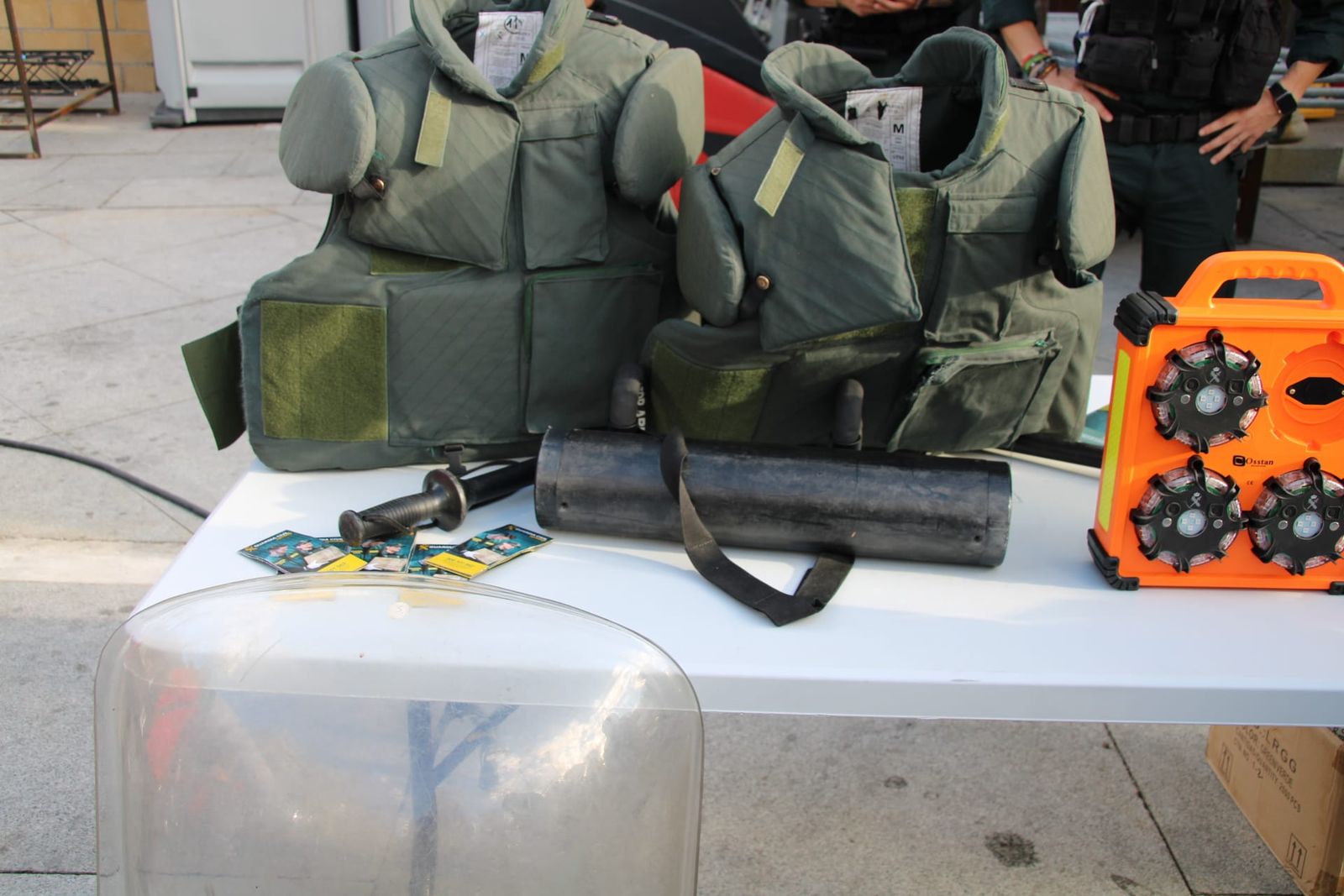 Así es el dispositivo de seguridad de la Guardia Civil en una etapa de La Vuelta