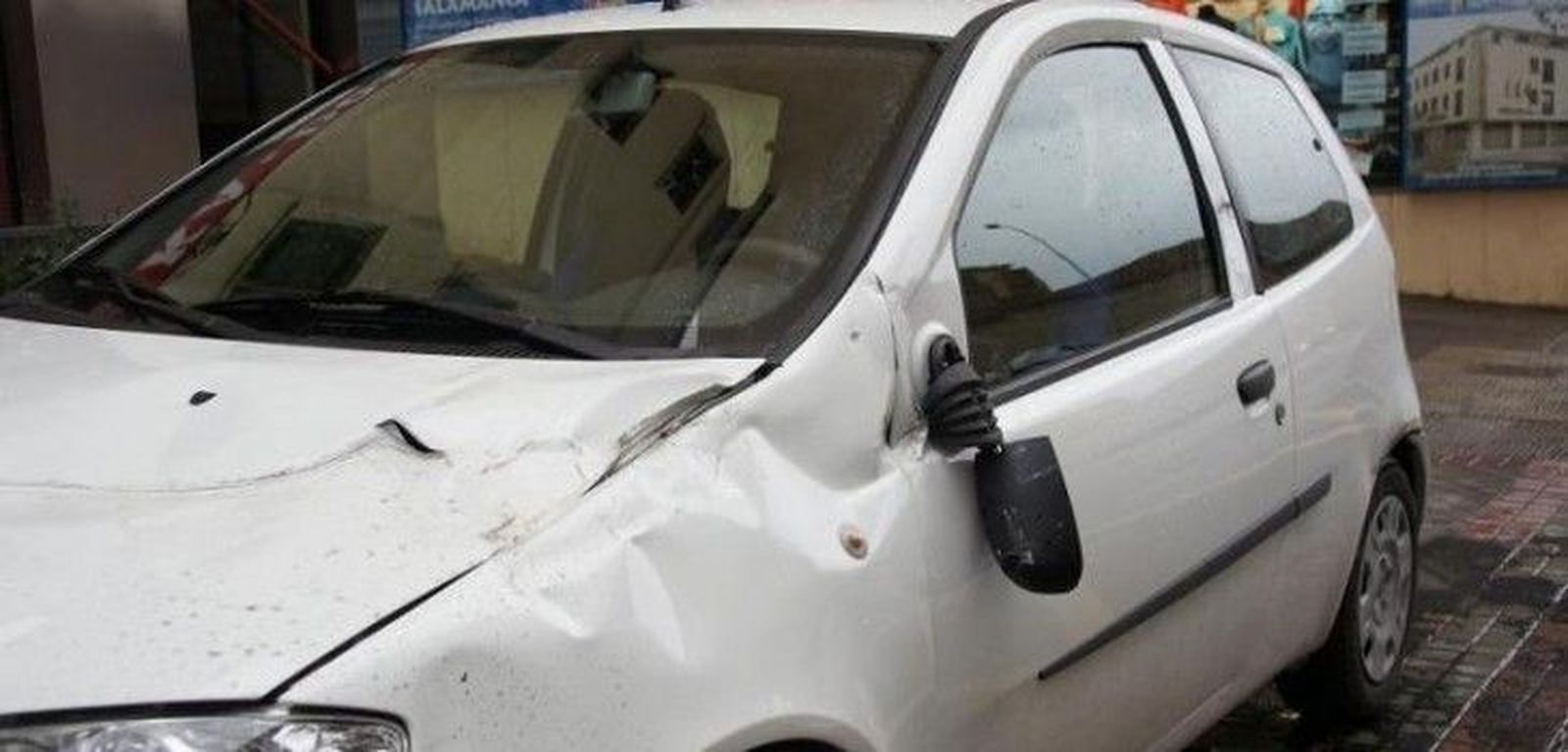 Involucrado un camión de Bomberos en un accidente en el paseo de San Vicente