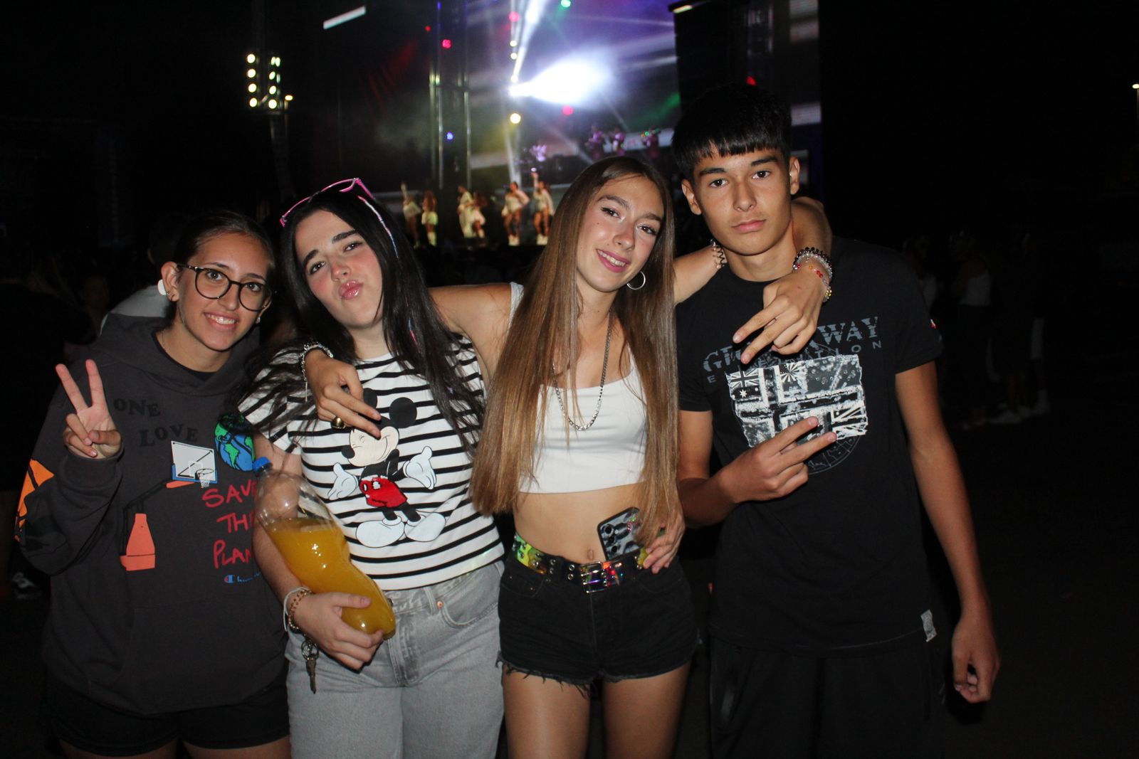 Salamanca de noche, jueves 14 de agosto