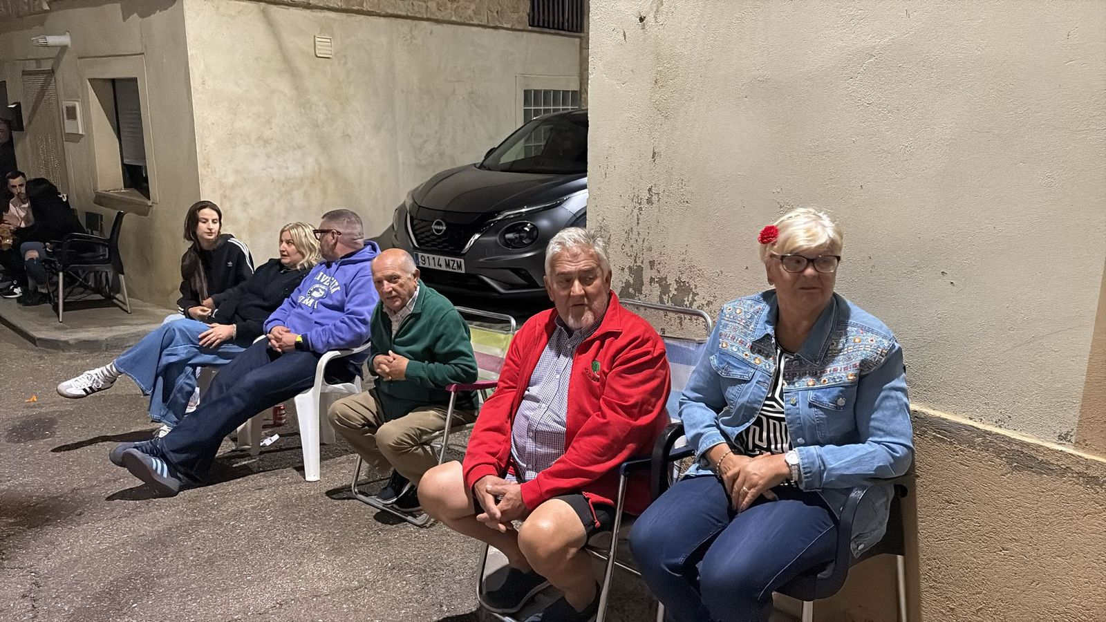 Desfile de carrozas en Pereña