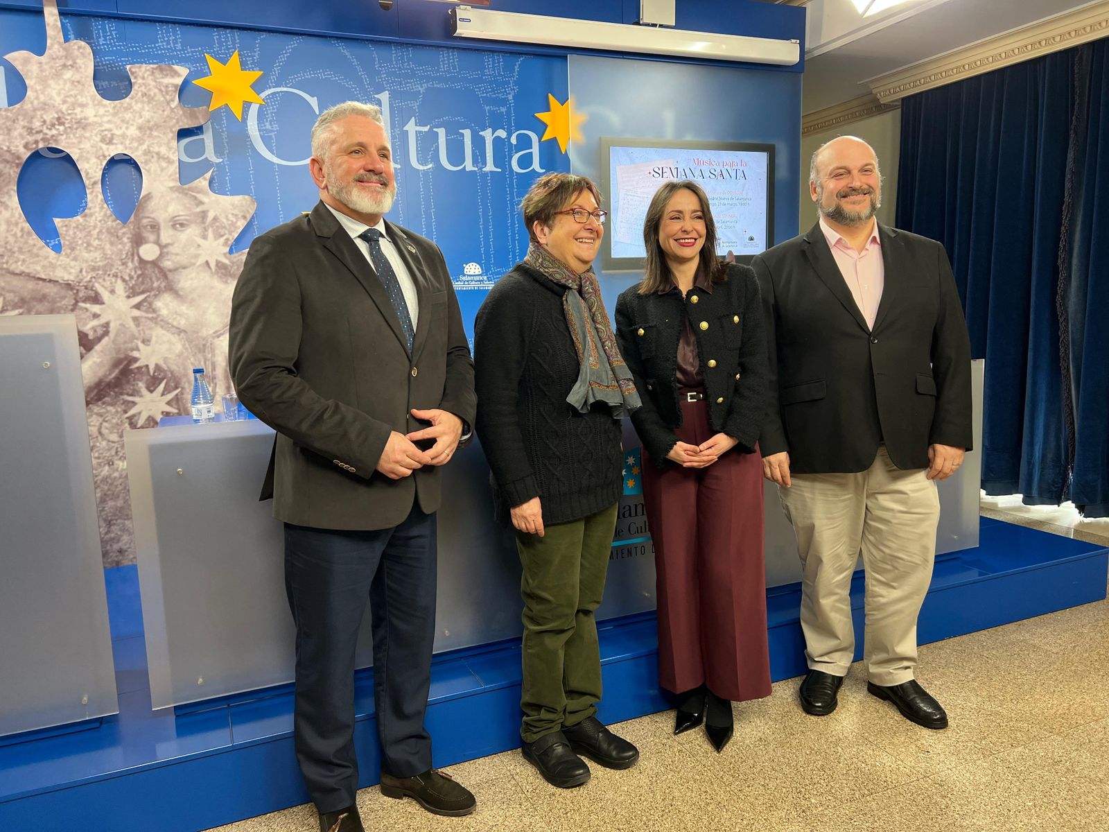 Presentación de la programación de música religiosa 'El Miserere' de Doyagüe y 'La crucifixión' de Stainer.