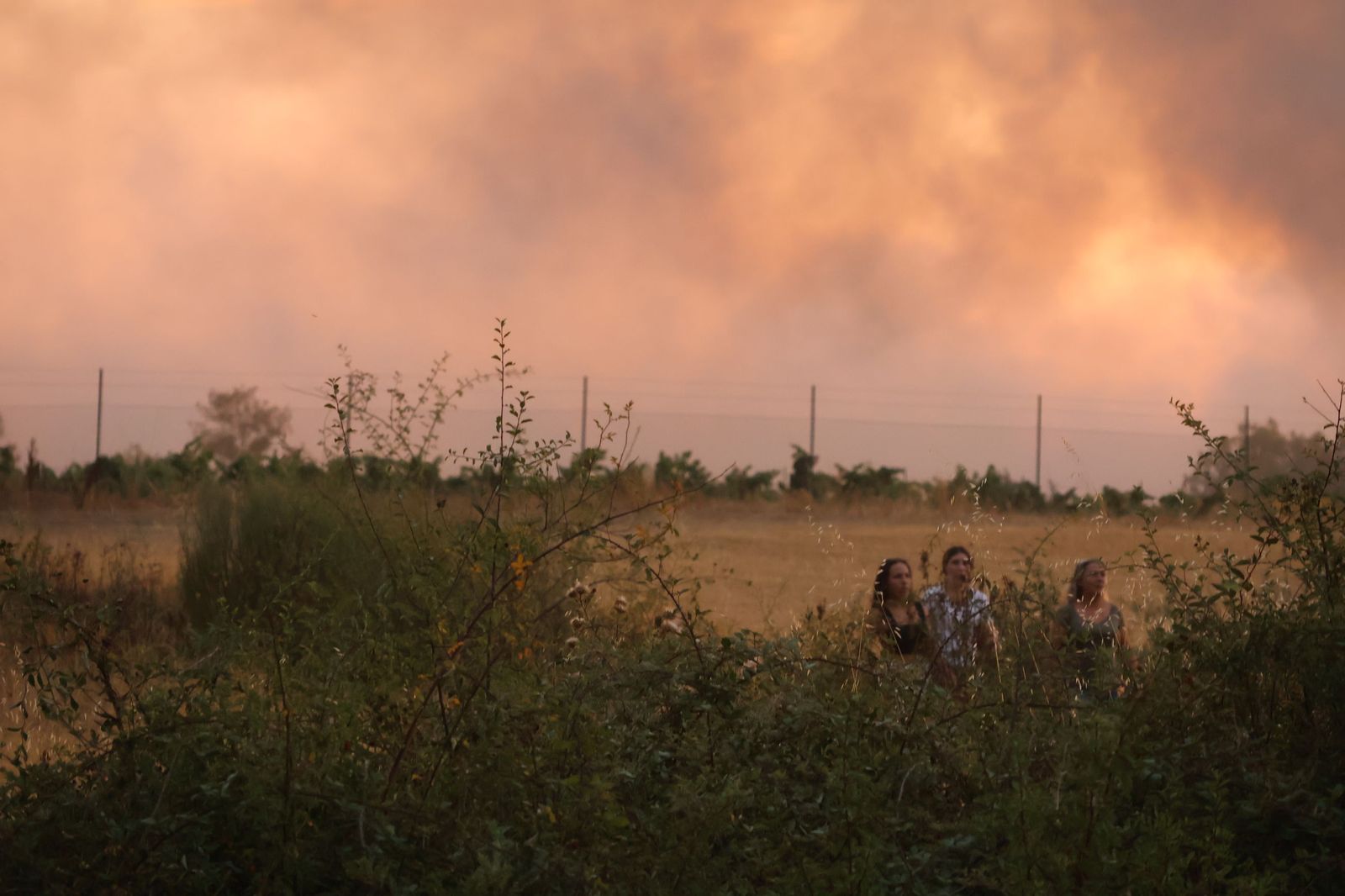Incendio grave en Puercas