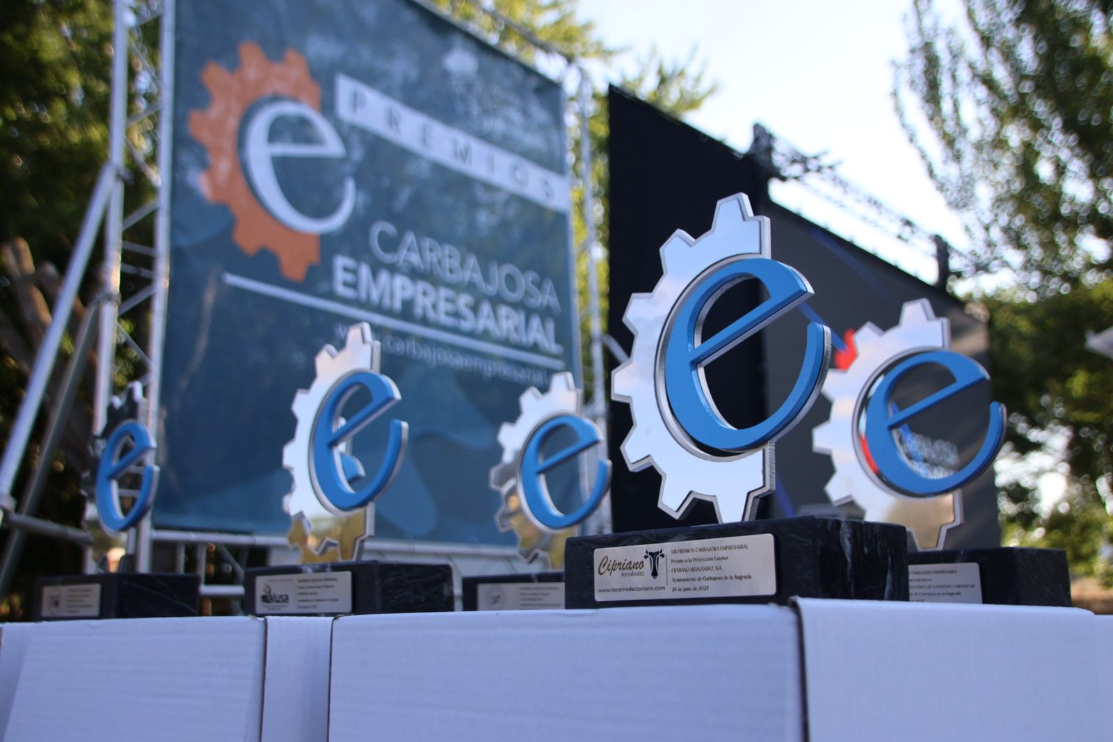 Entrega de premios Carbajosa empresarial