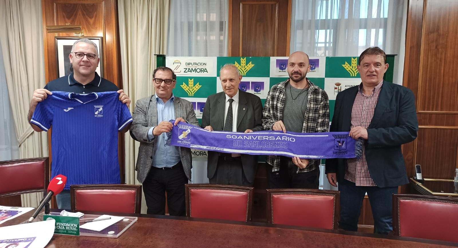 Presentación de los actos del San Lorenzo