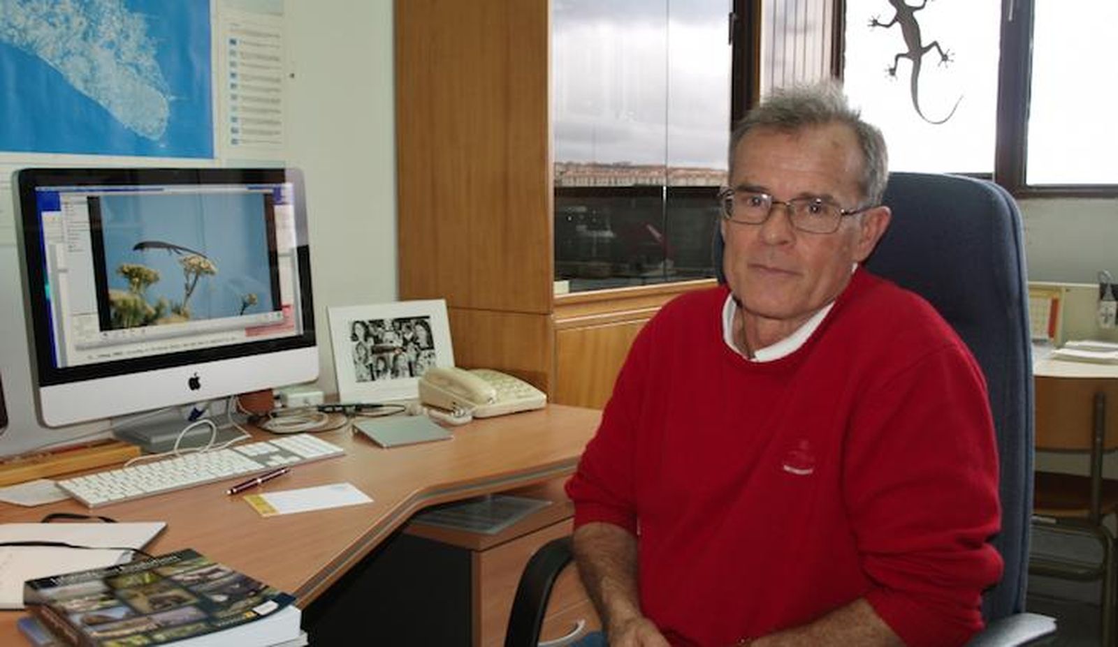 Un investigador de la USAL analiza el comportamiento de las lagartijas insulares