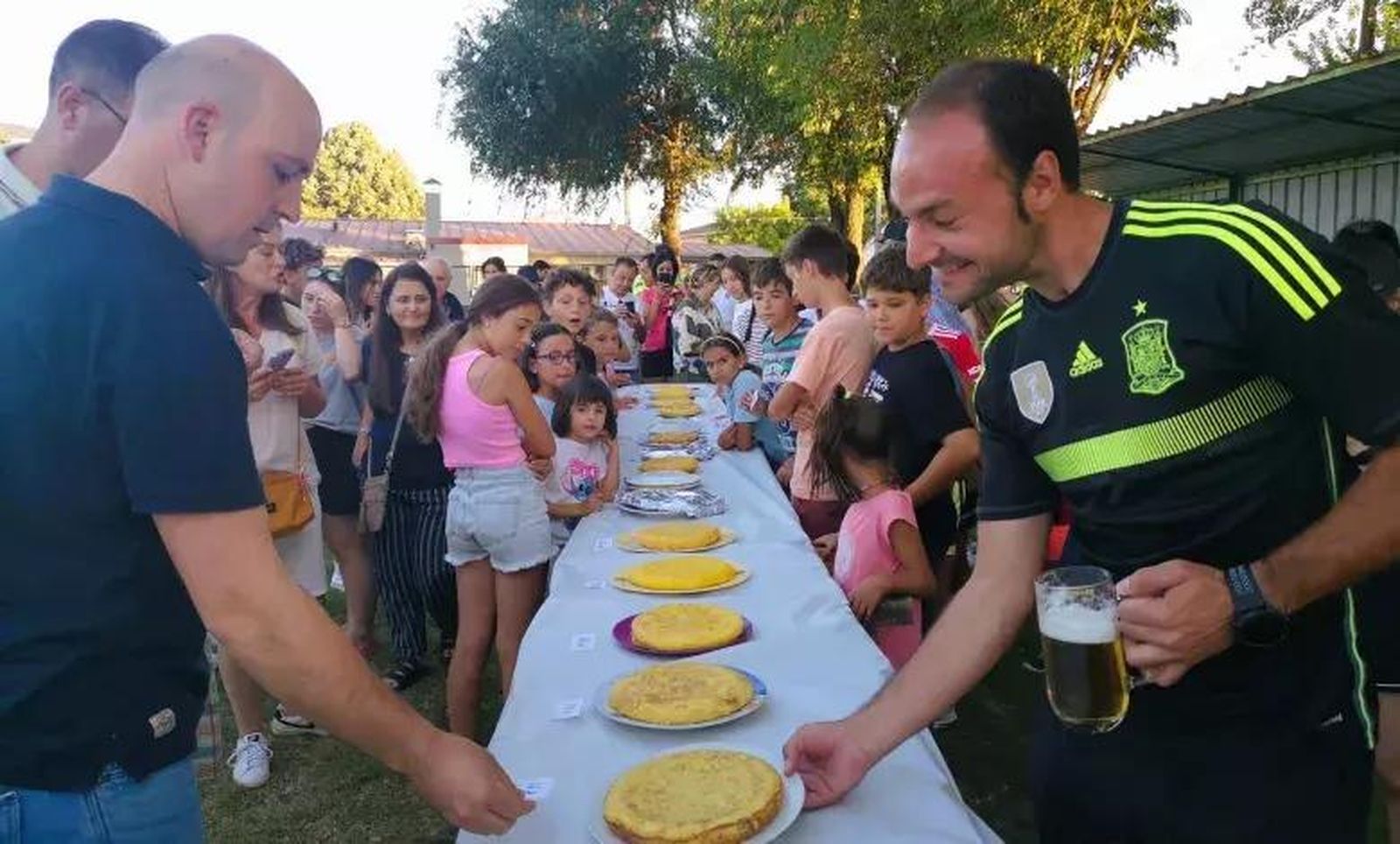 Concurso de tortillas en Santa Croya de Tera