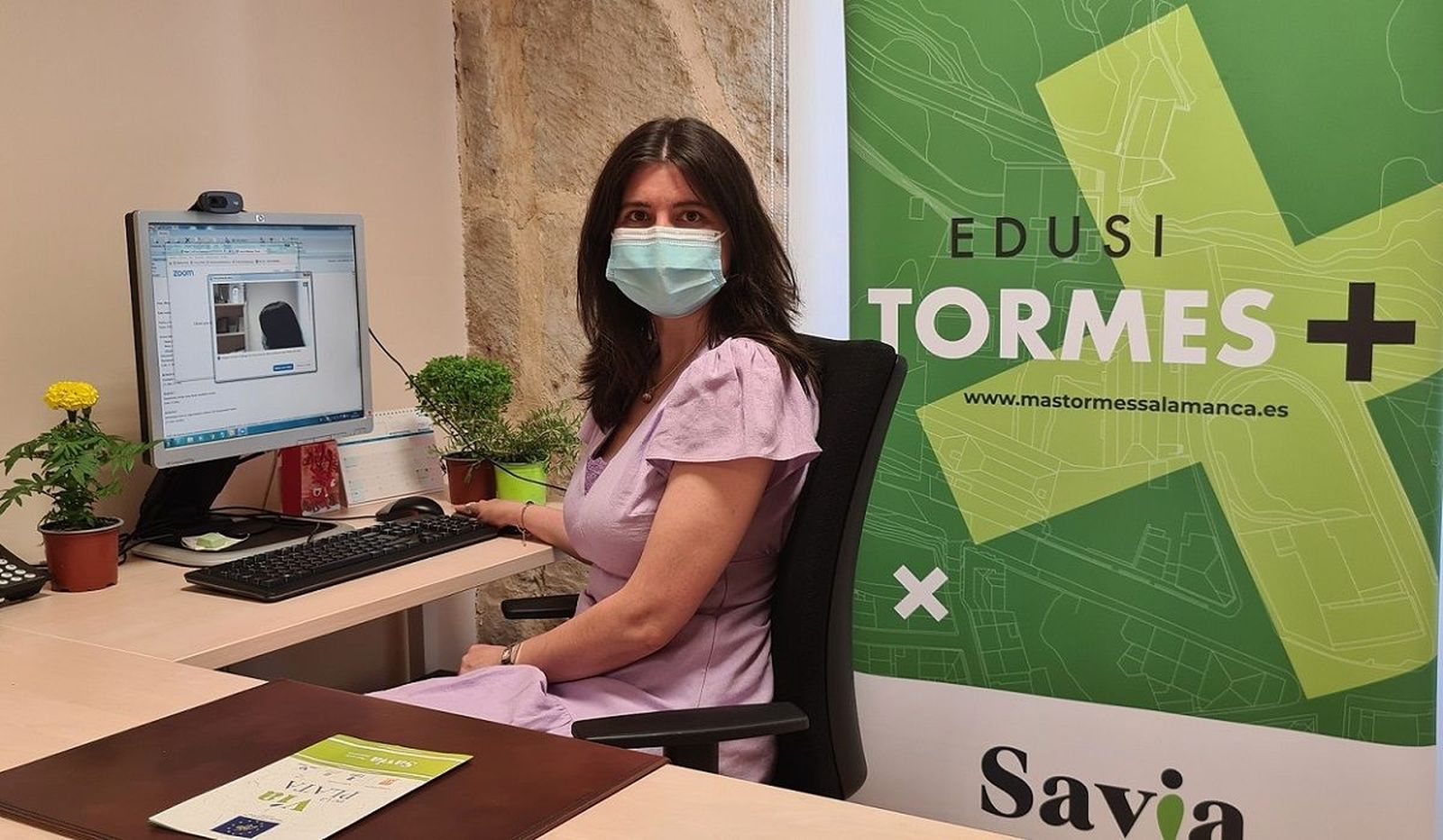 Myriam Rodríguez, concejala de Mediambiente del Ayuntamiento de Salamanca. Foto Ayuntamiento de Salamanca