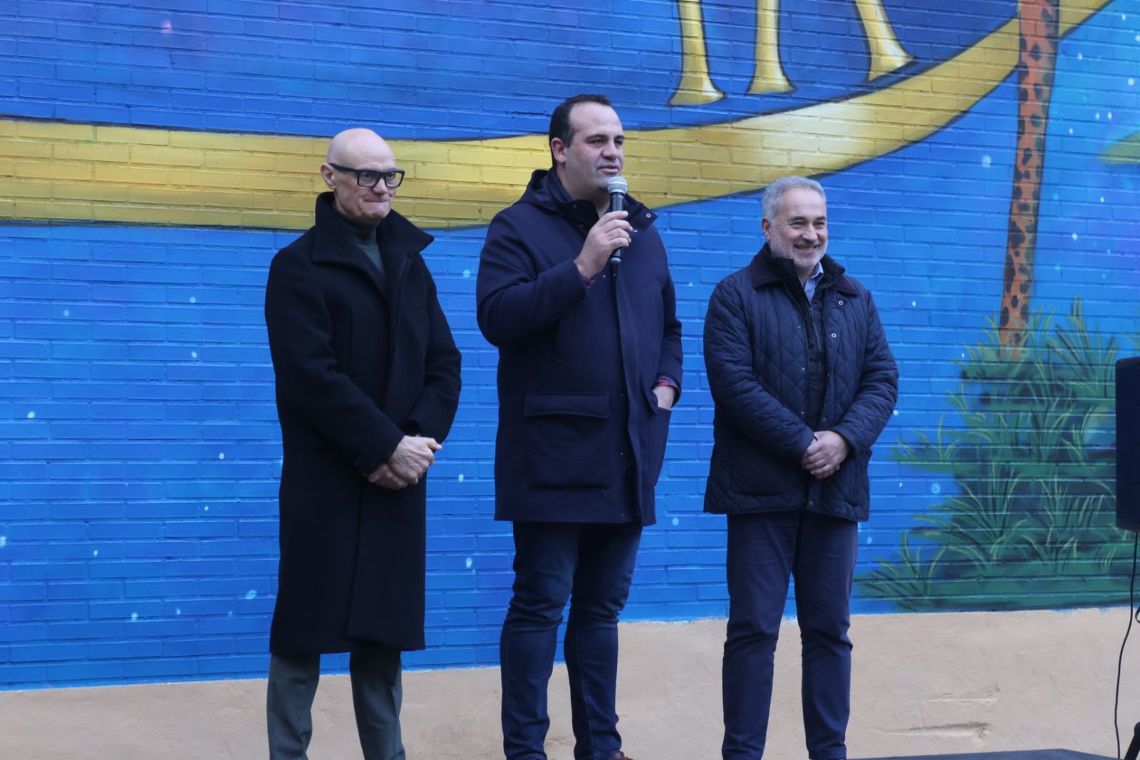 Inauguración mural "Haz que cuente" en Santa Marta