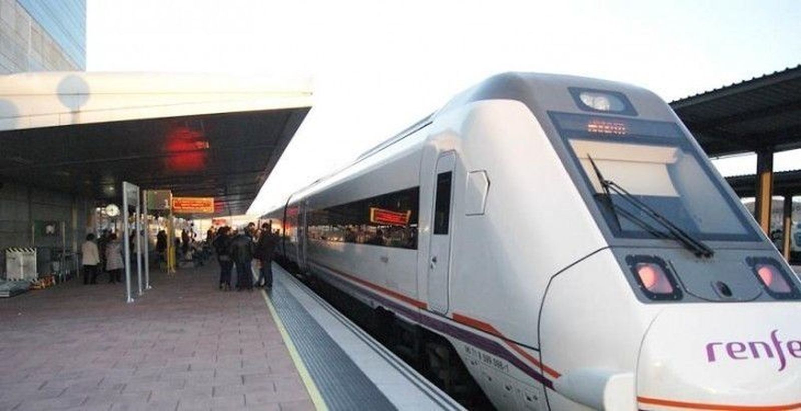 Estación del tren de Salamanca. Foto de archivo