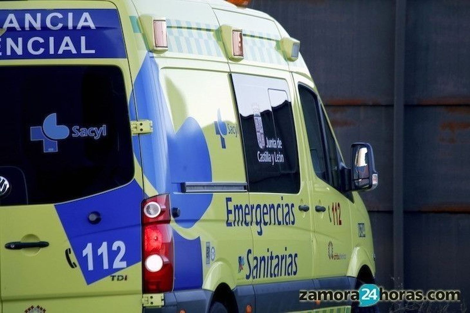 Una ambulancia del Sacyl Una ambulancia del Sacyl