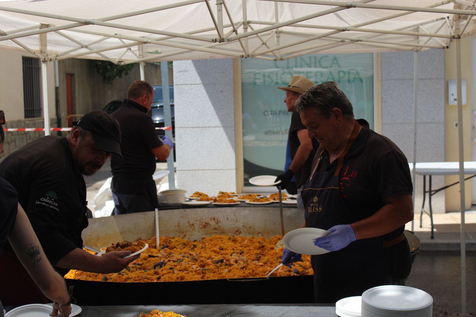 Castellanos de Moriscos. Gran paella popular