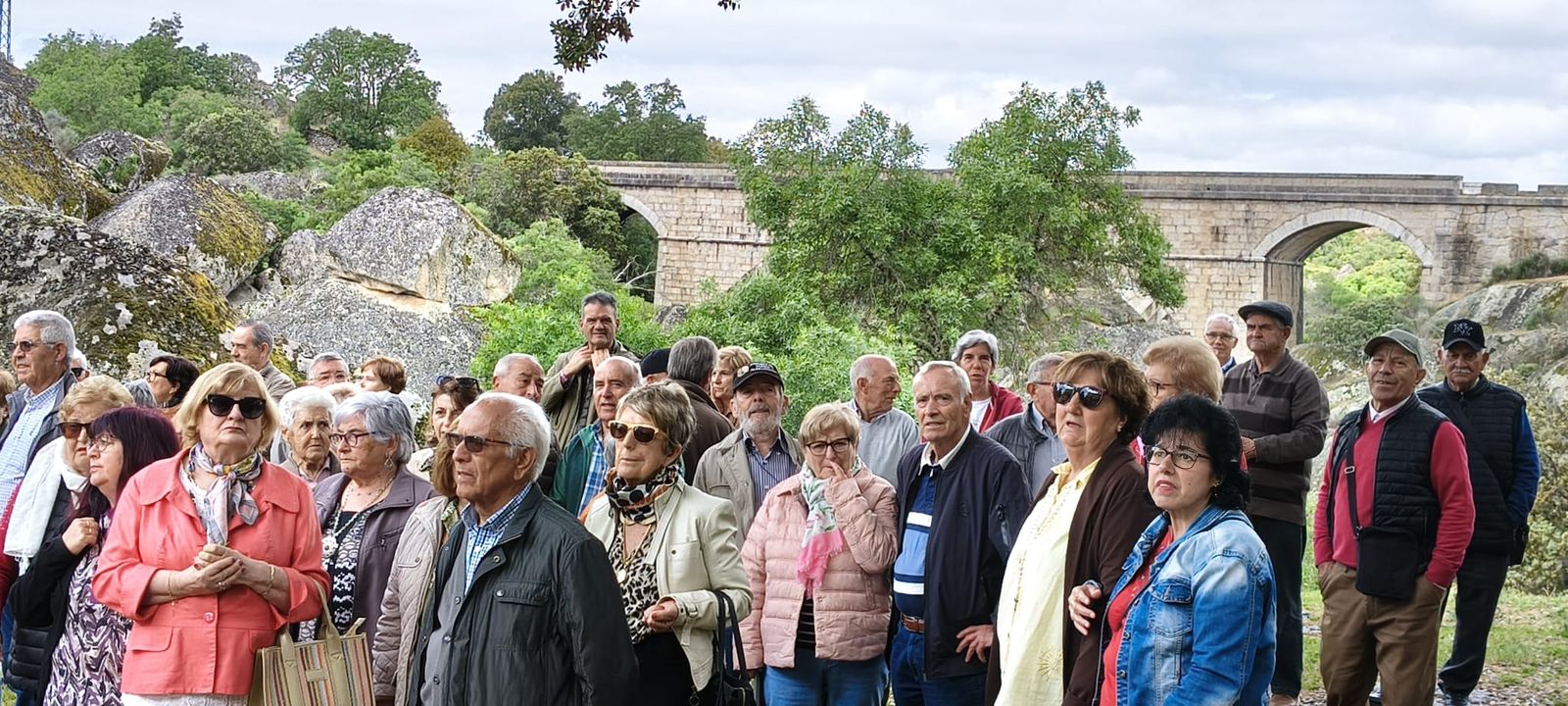 Los mayores de la comarca de Vitigudino celebran un día de confraternización