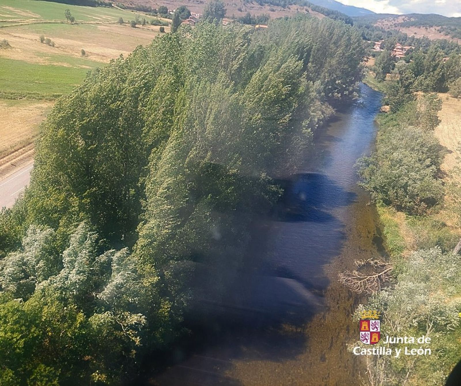 Localizado el cuerpo sin vida de un pescador arrastrado por el río en la tarde de este domingo