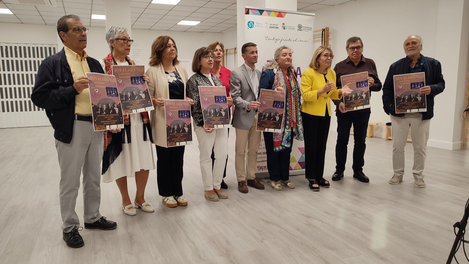Presentación del concierto solidario de Joyalada a favor de Azayca
