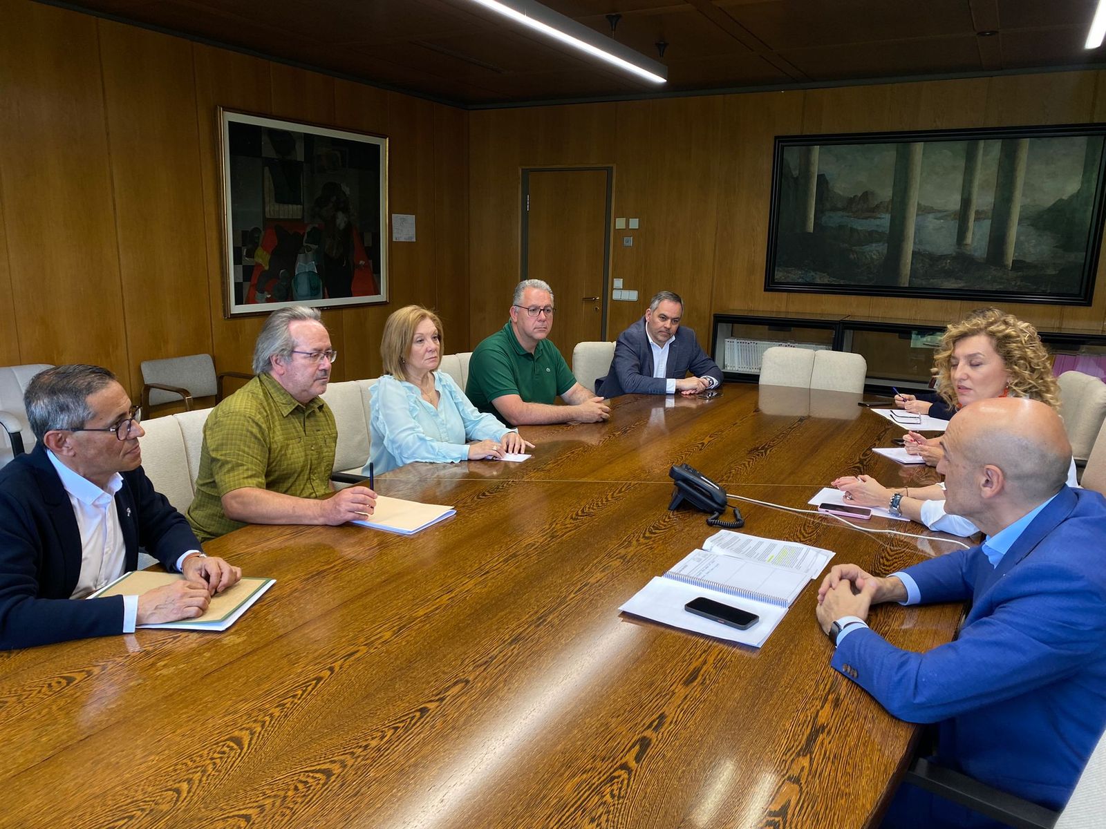 Reunión sobre las obras del Museo de Semana Santa de Zamora