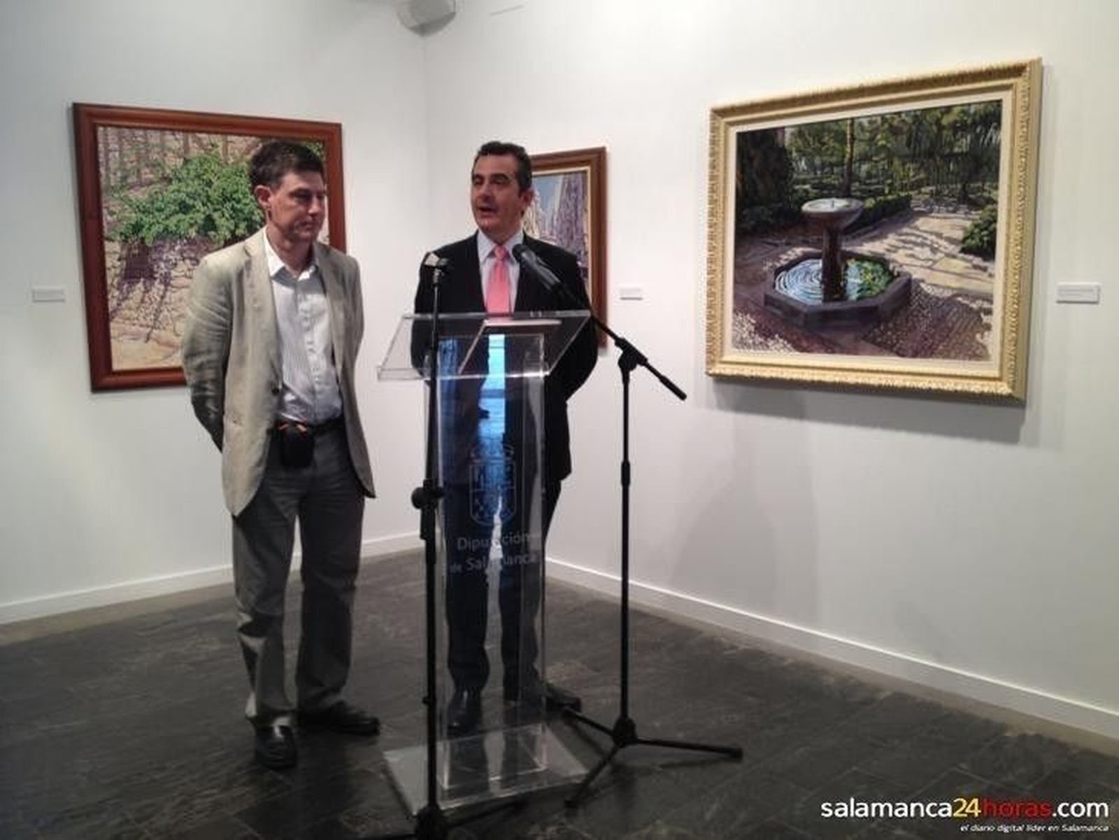 La Sala de Exposiciones de La Salina acoge la luz impresionista de Francisco Medina