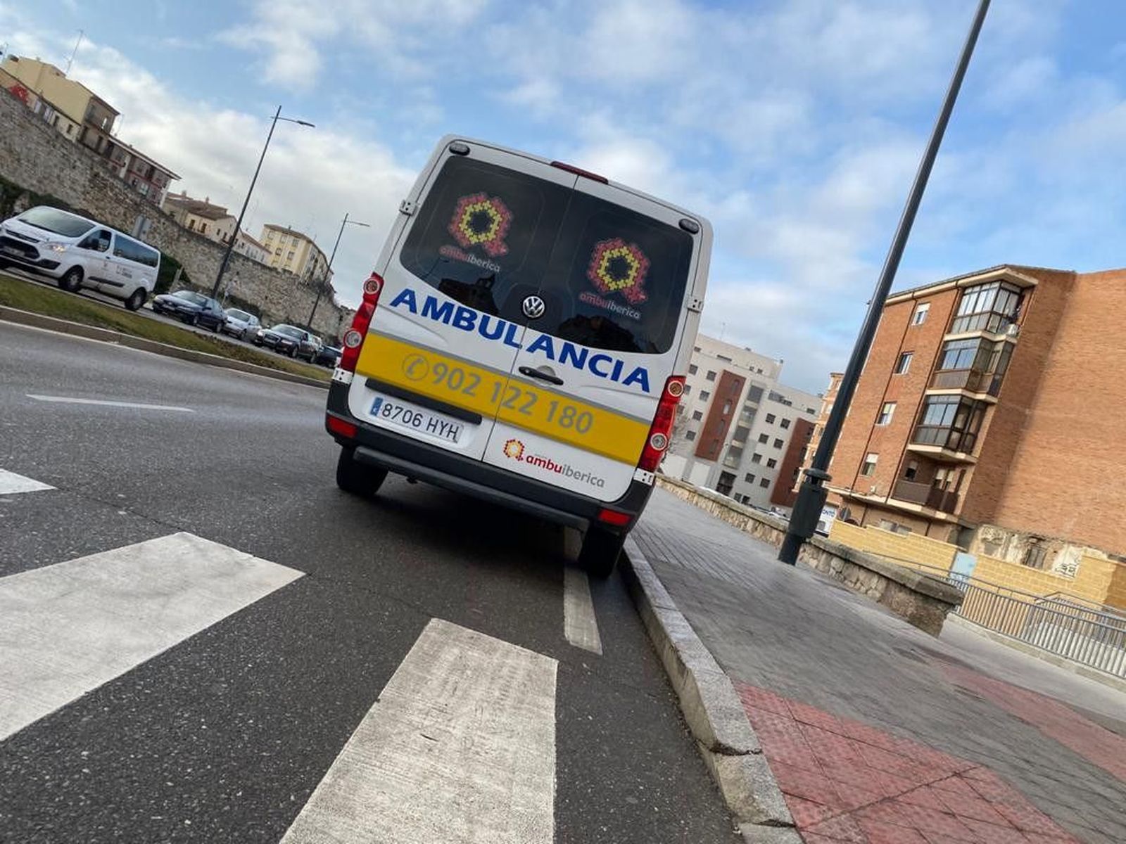 Ambulancia ronda feria
