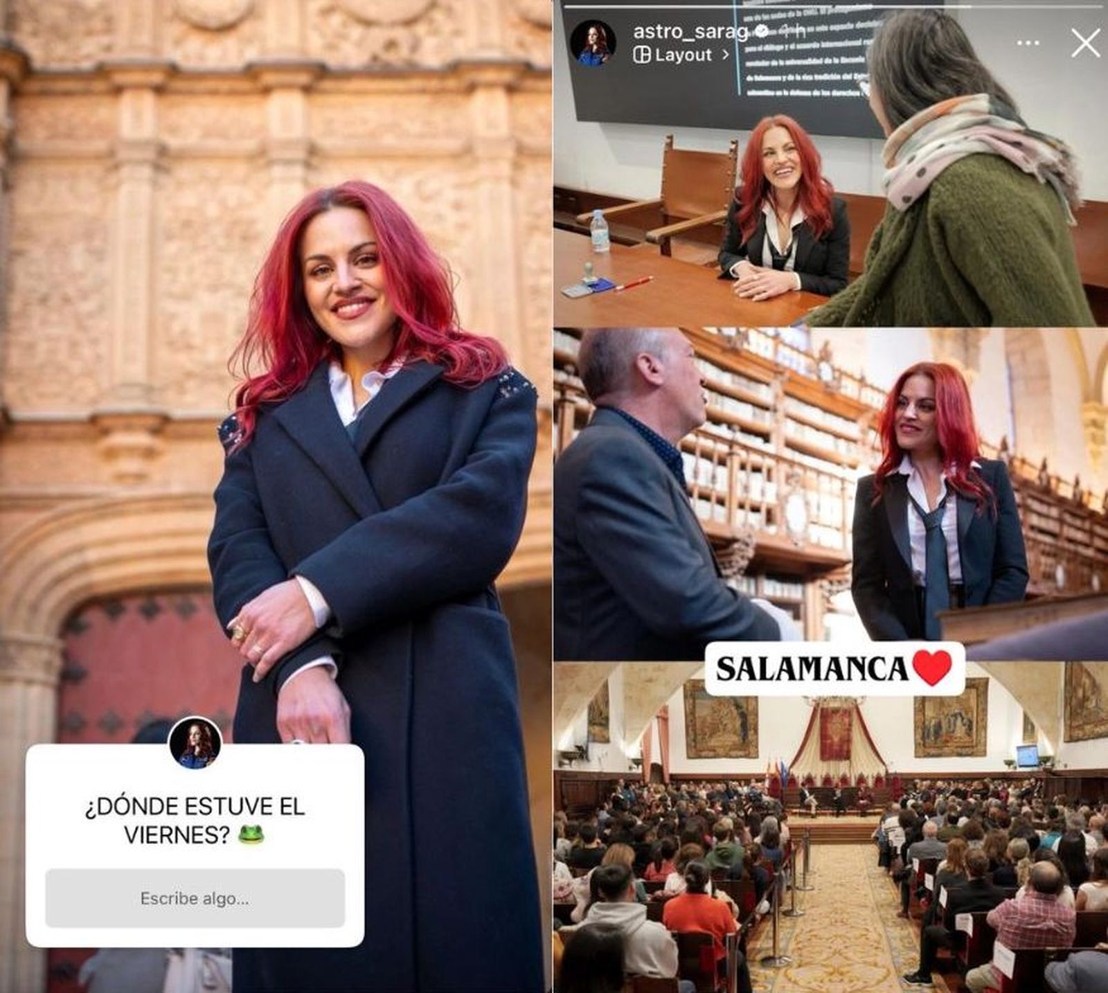 Sara García en Instagram