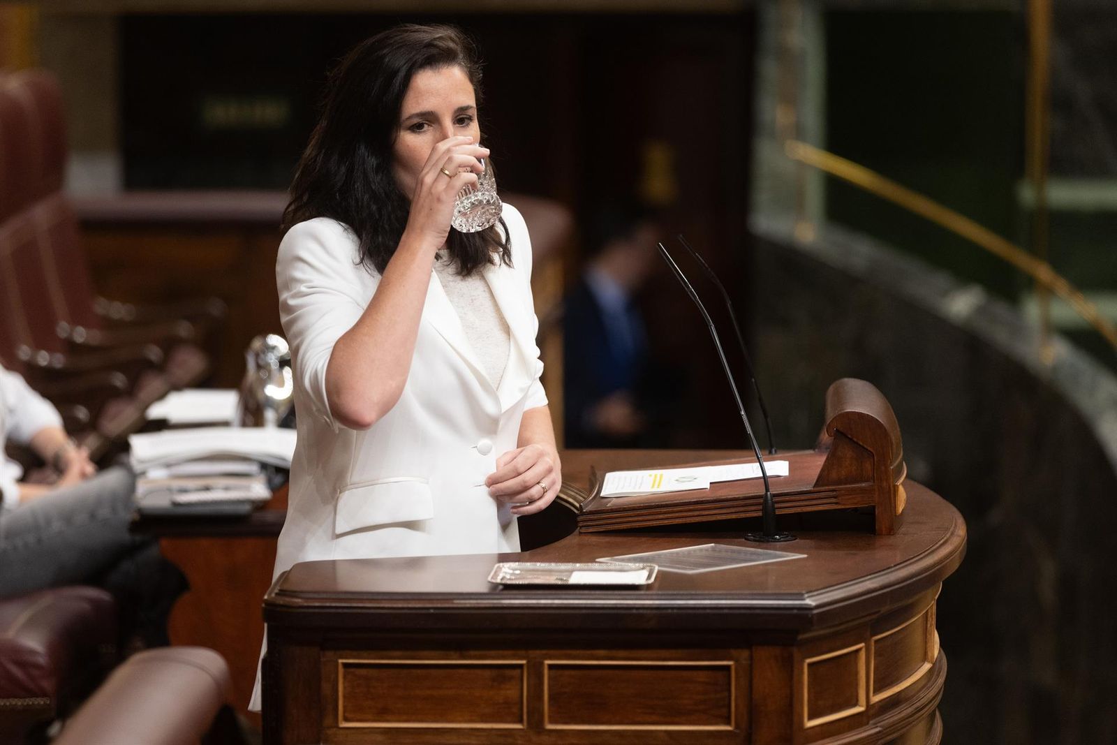 La diputada de VOX, Rocío de Meer, interviene durante un pleno en el Congreso de los Diputados, a 20 de junio de 2024, en Madrid (España). - Eduardo Parra - Europa Press