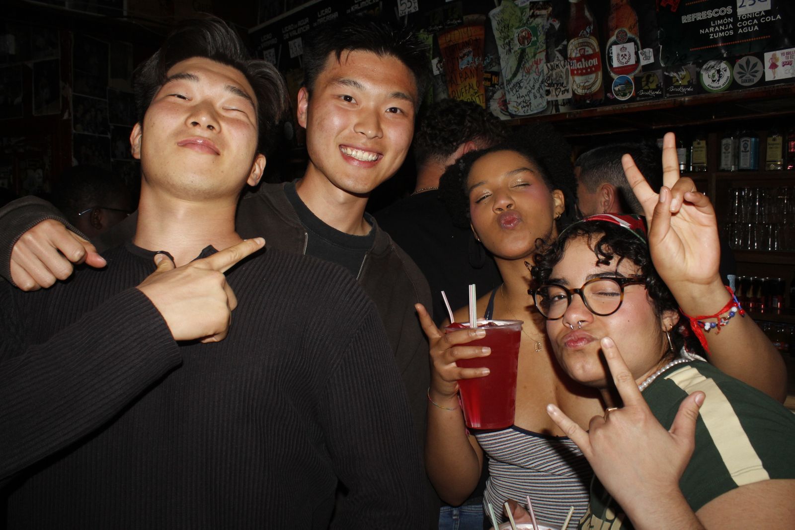 Salamanca de noche, sábado 4 de abril