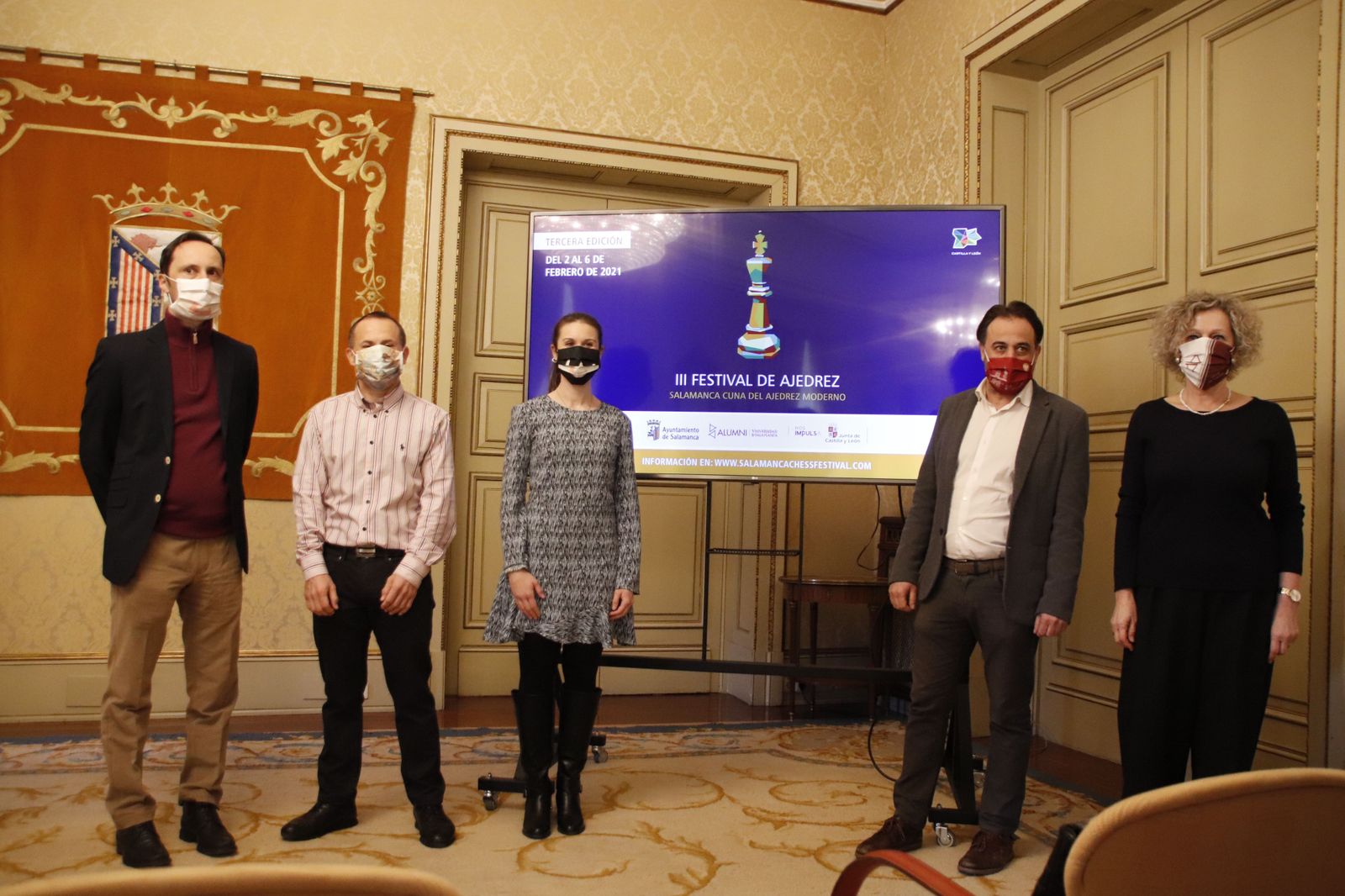 Presentación del III Torneo de Ajedrez.