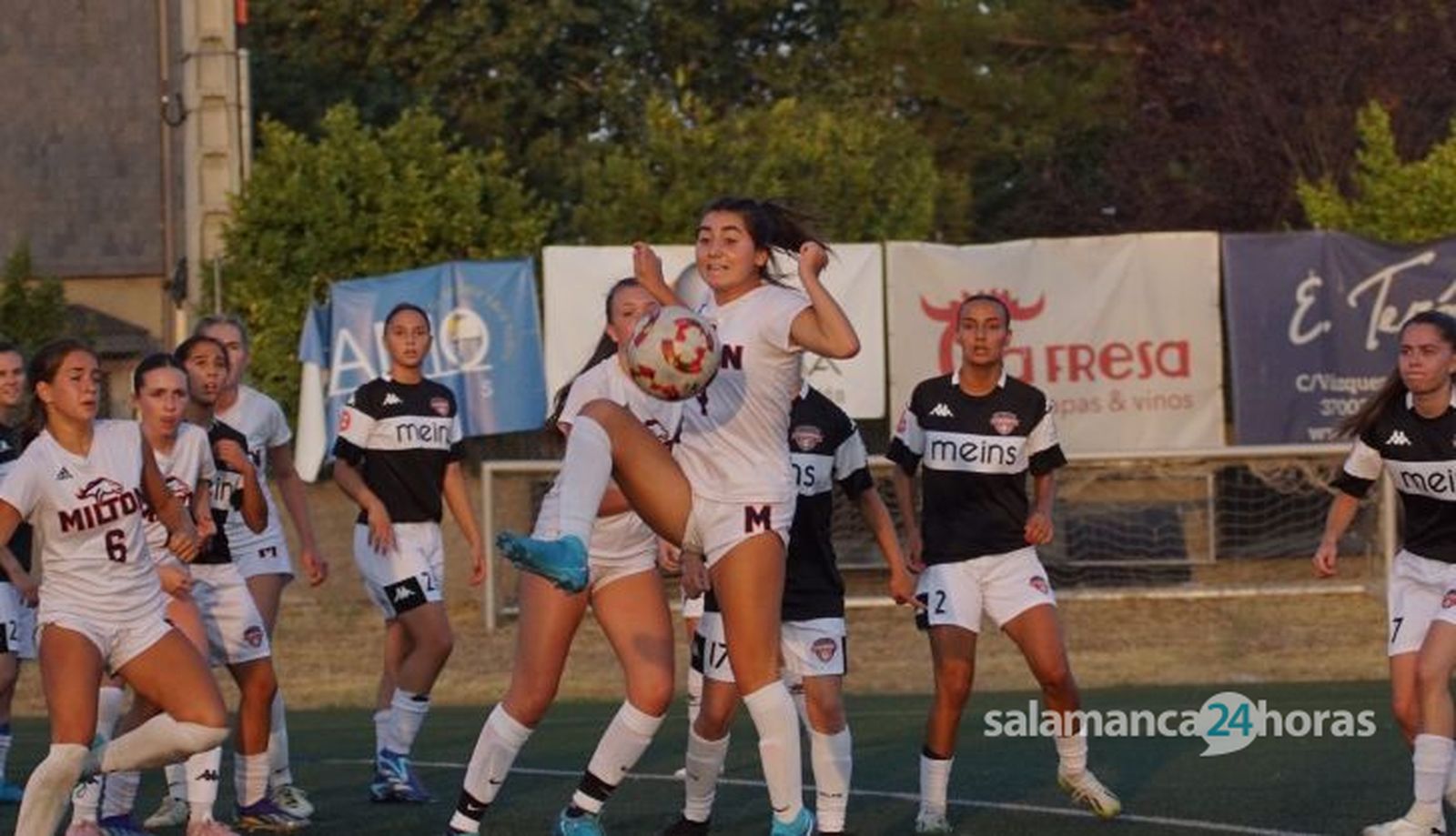 Partido amistoso Salamanca Fútbol Femenino y Milton Academy. Foto Juanes (16)