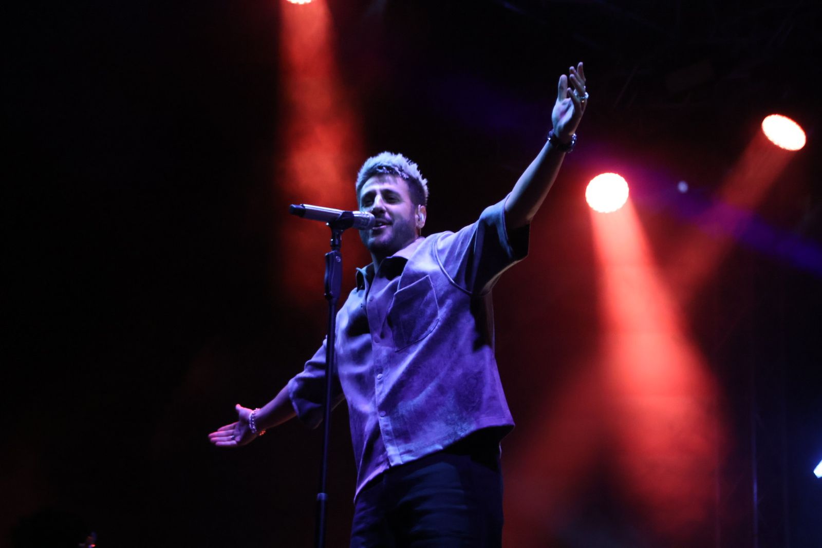 Concierto de Antonio José en la Plaza Mayor