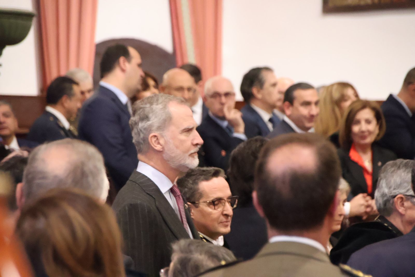 Llegada de S.M el Rey Felipe VI al paraninfo de la Universidad de Salamanca e Investidura de Sergio Mattarella como doctor ‘honoris causa’ de la USAL
