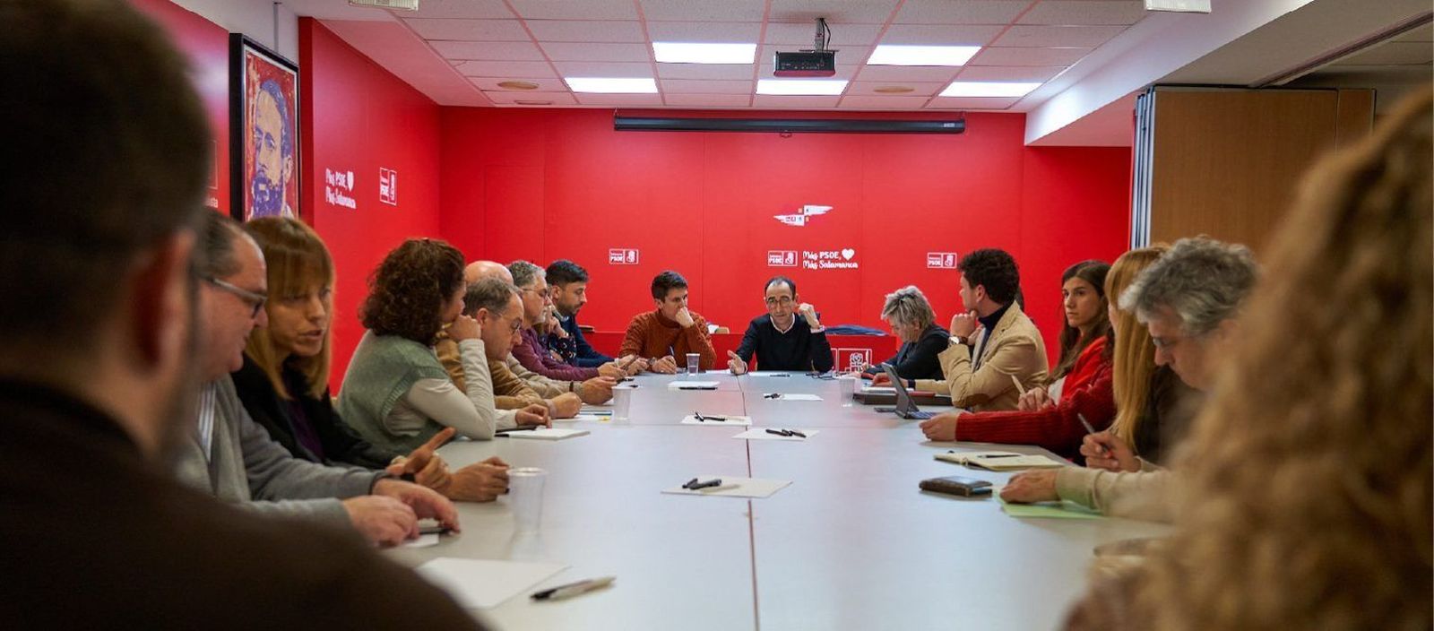 Foto. Ejecutiva PSOE Salamanca