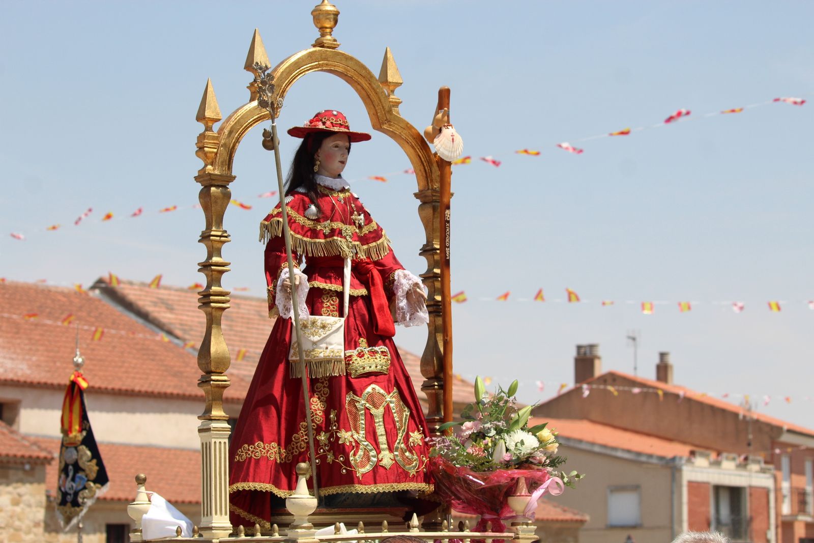 Moriscos. Procesión acompañada por la Agrupación Musical Virgen de la Vega