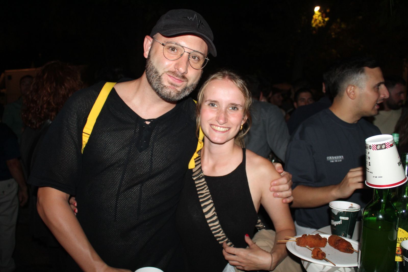 Ambiente en la Feria de Día en la tarde de este sábado