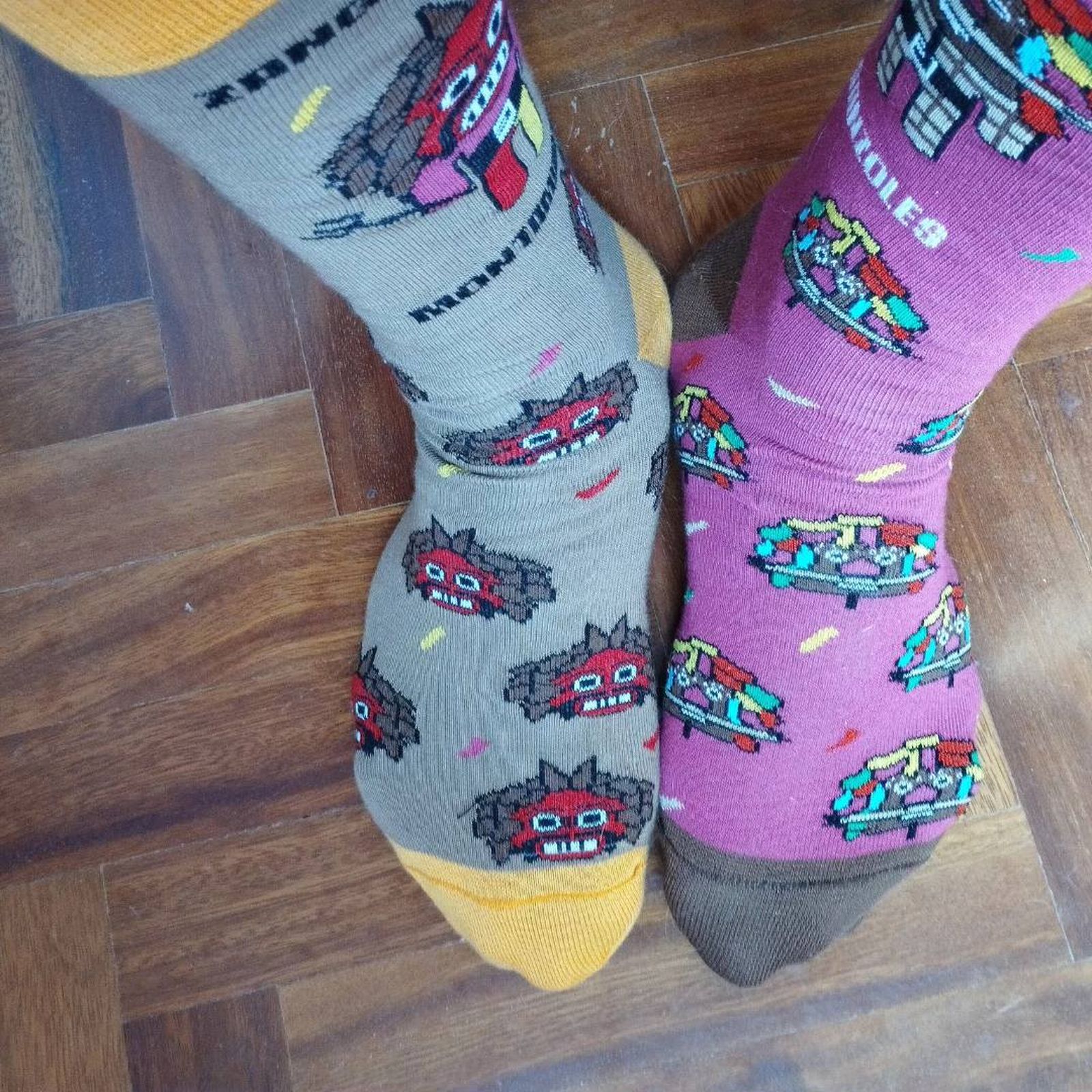 Nuevos calcetines de Mascaradas de Invierno