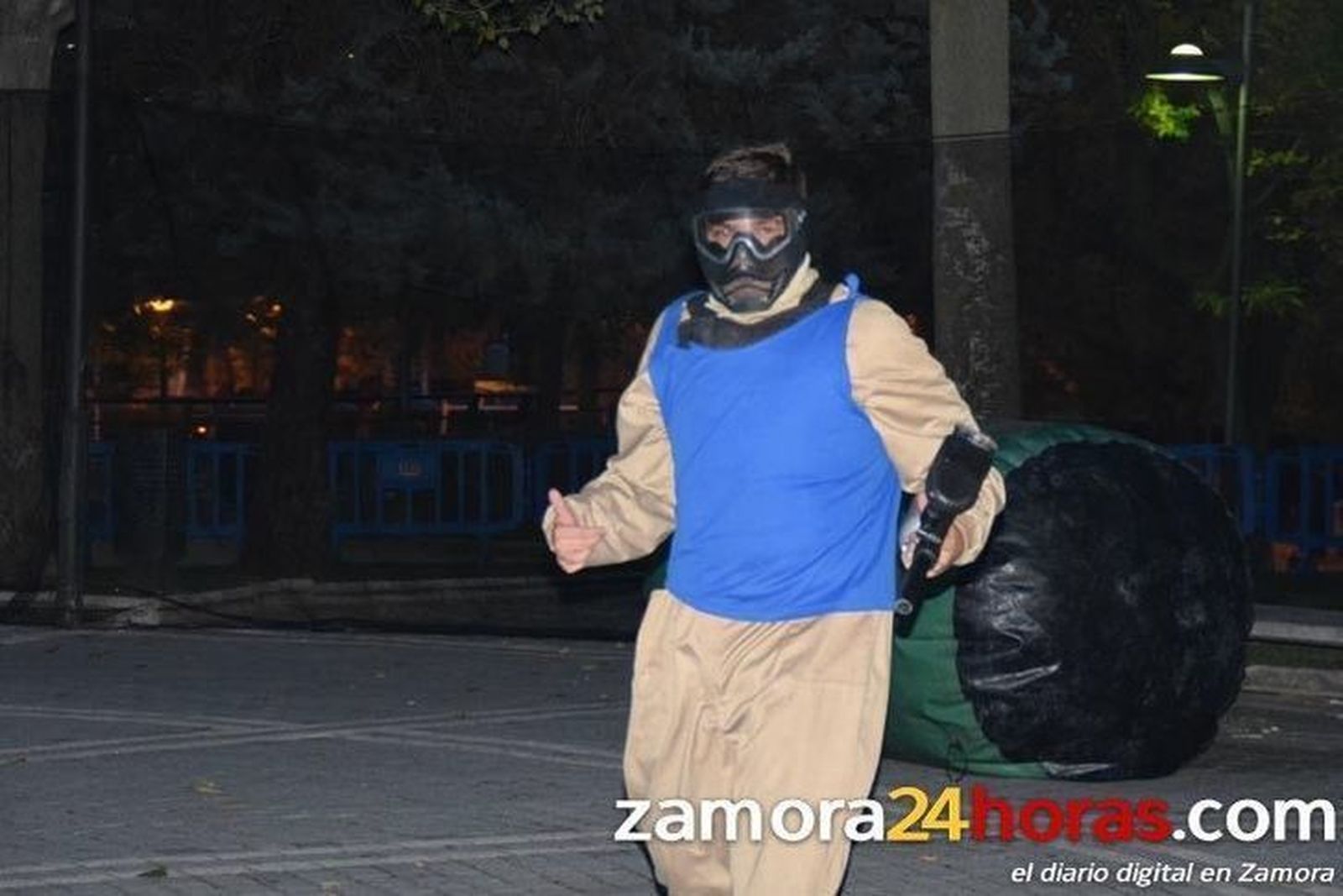 El Programa de Ocio Alternativo de Benavente organiza una sesión de paintball