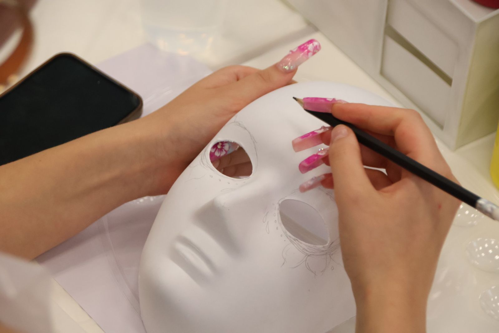 Taller de máscaras tradicionales incluido en la programación del Mes de la Hispanidad