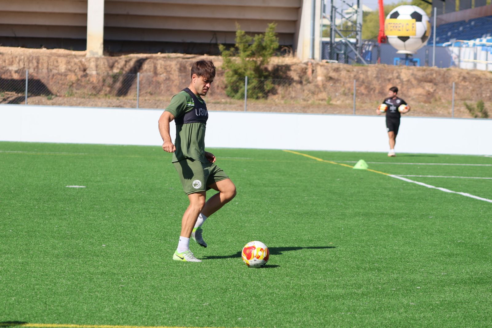 Primer entrenamiento de Mario Simón como entrenador de Unionistas