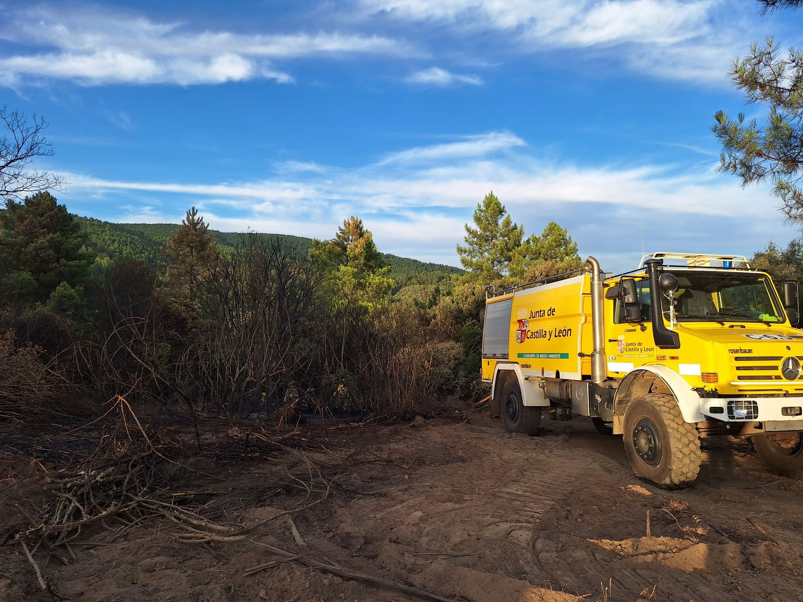 Incendio en Garcibuey