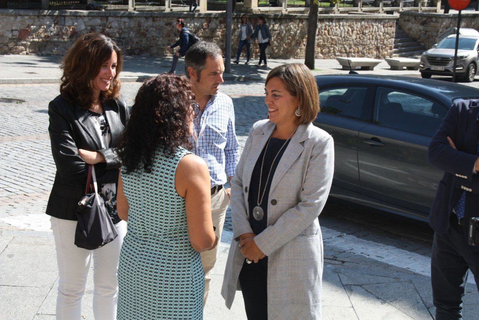 Milagros Marcos en la inauguración del Congreso de SEOC
