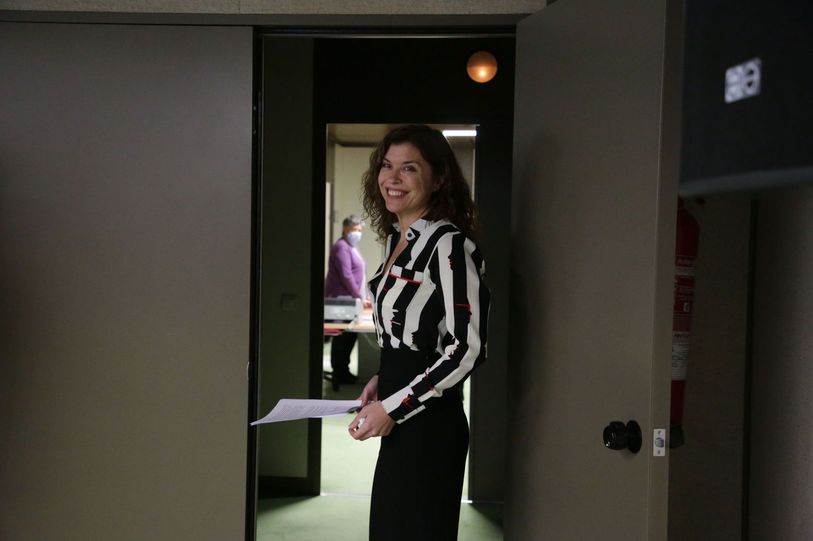 La delegada de la Junta, Clara San Damián, presenta su dimisión. ICAL