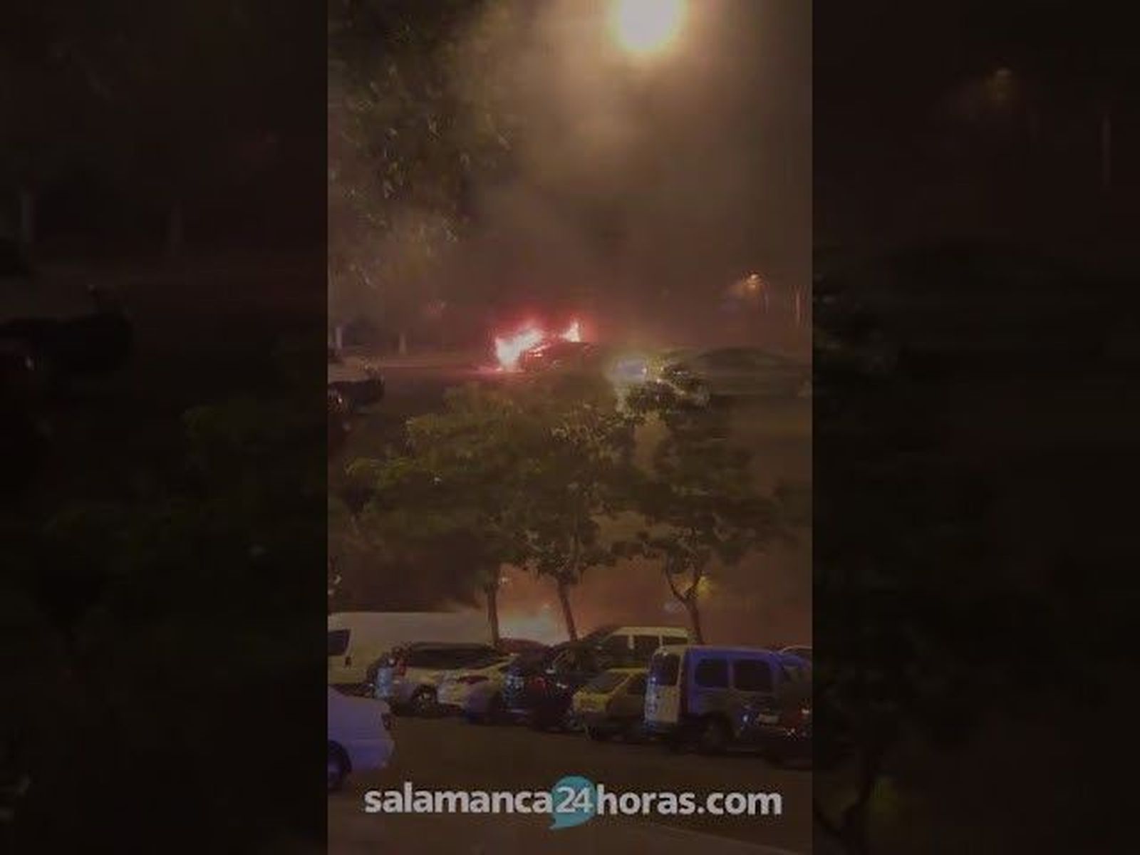 Queman un coche en el barrio de San José