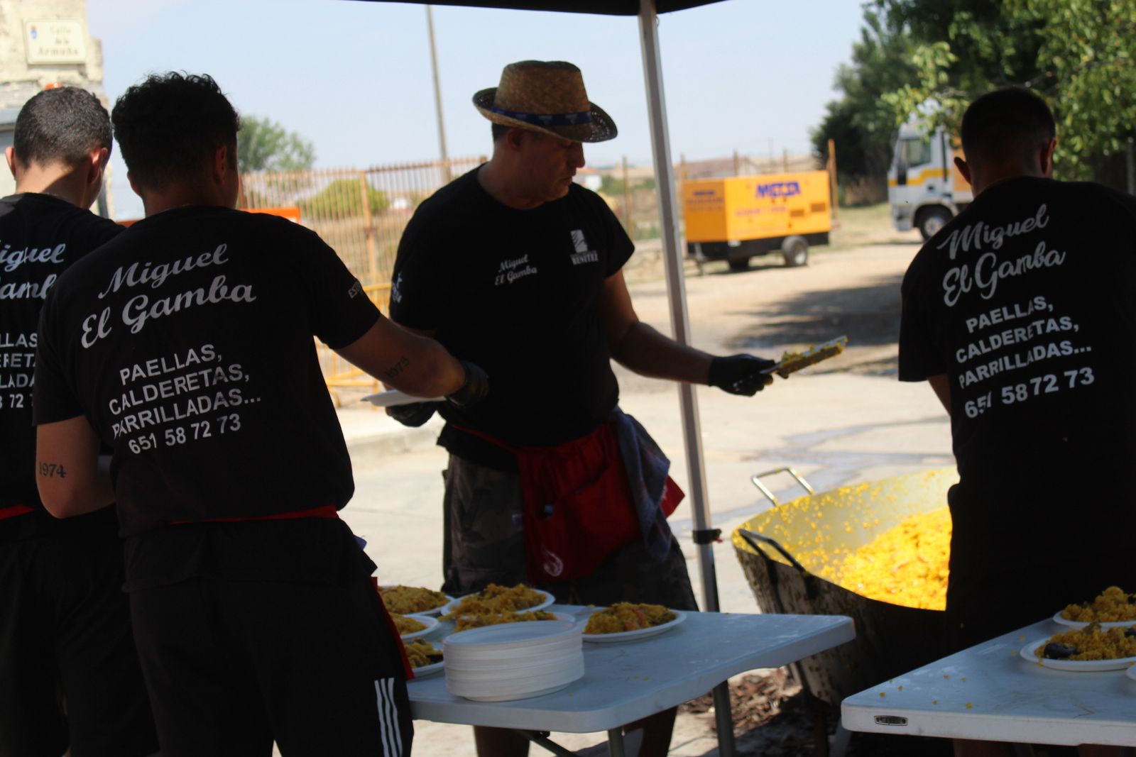 San Cristóbal de la Cuesta. Paellada Popular